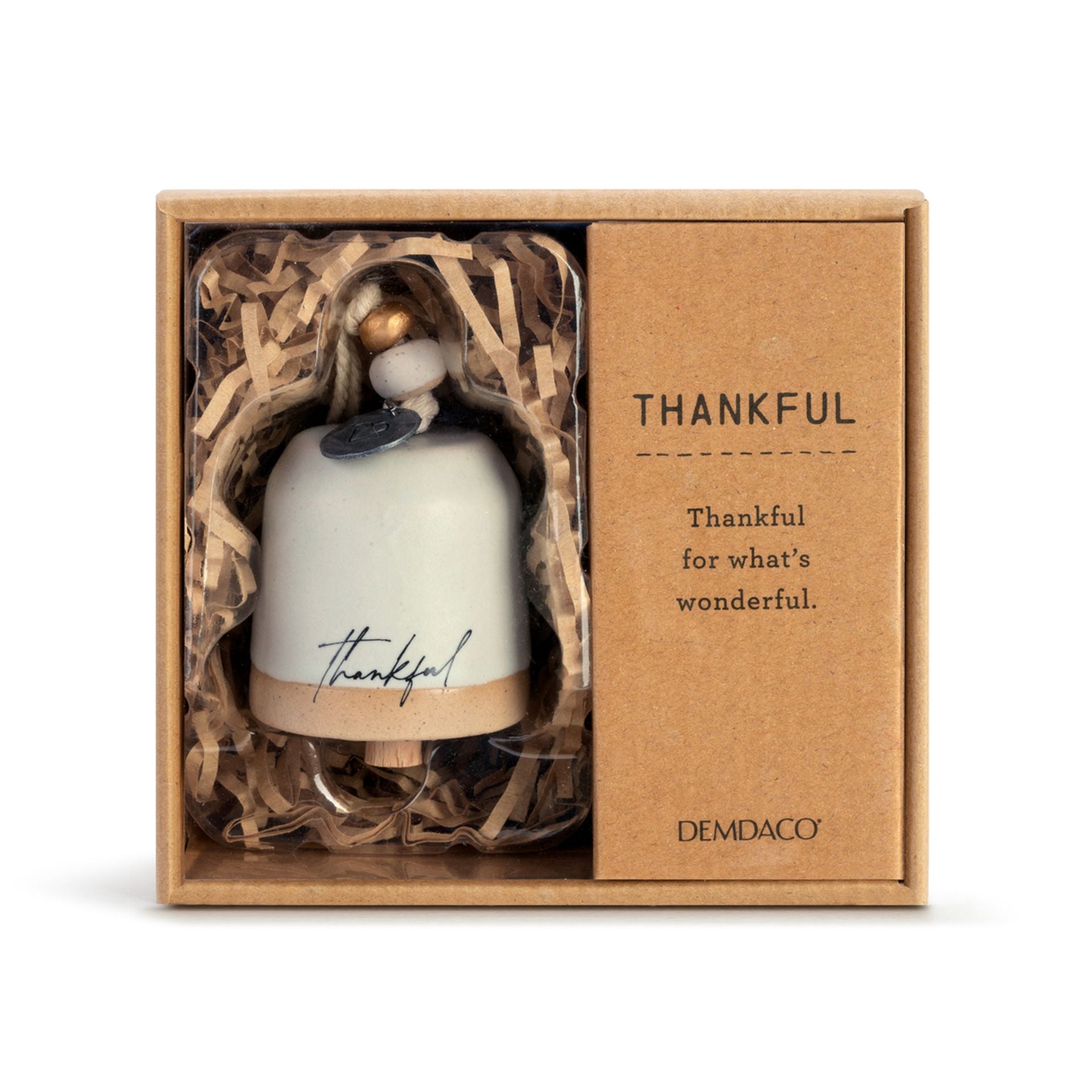 Demdaco Inspired Collection Mini Bell - Thankful