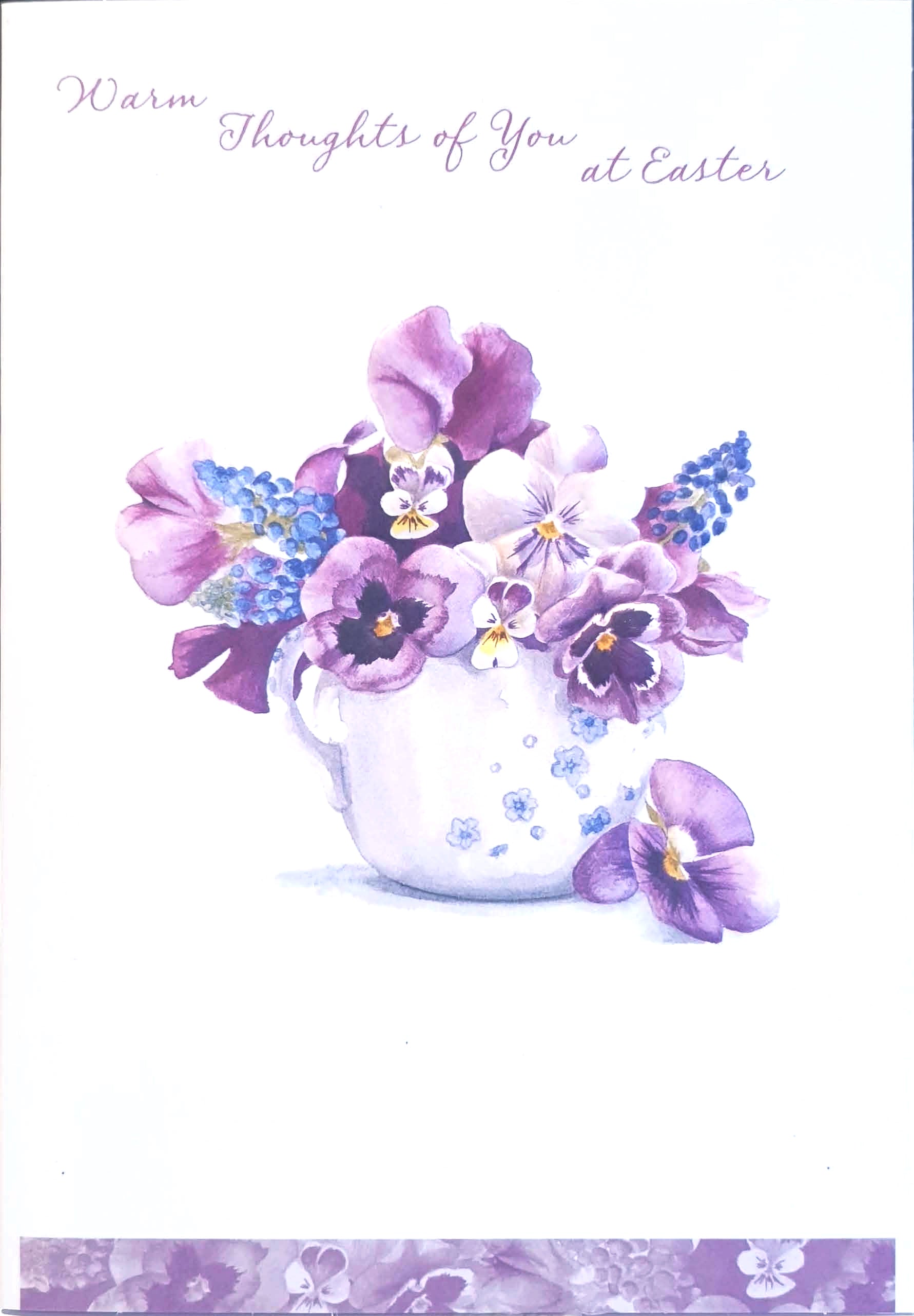 Warm Thoughts of you at Easter Card