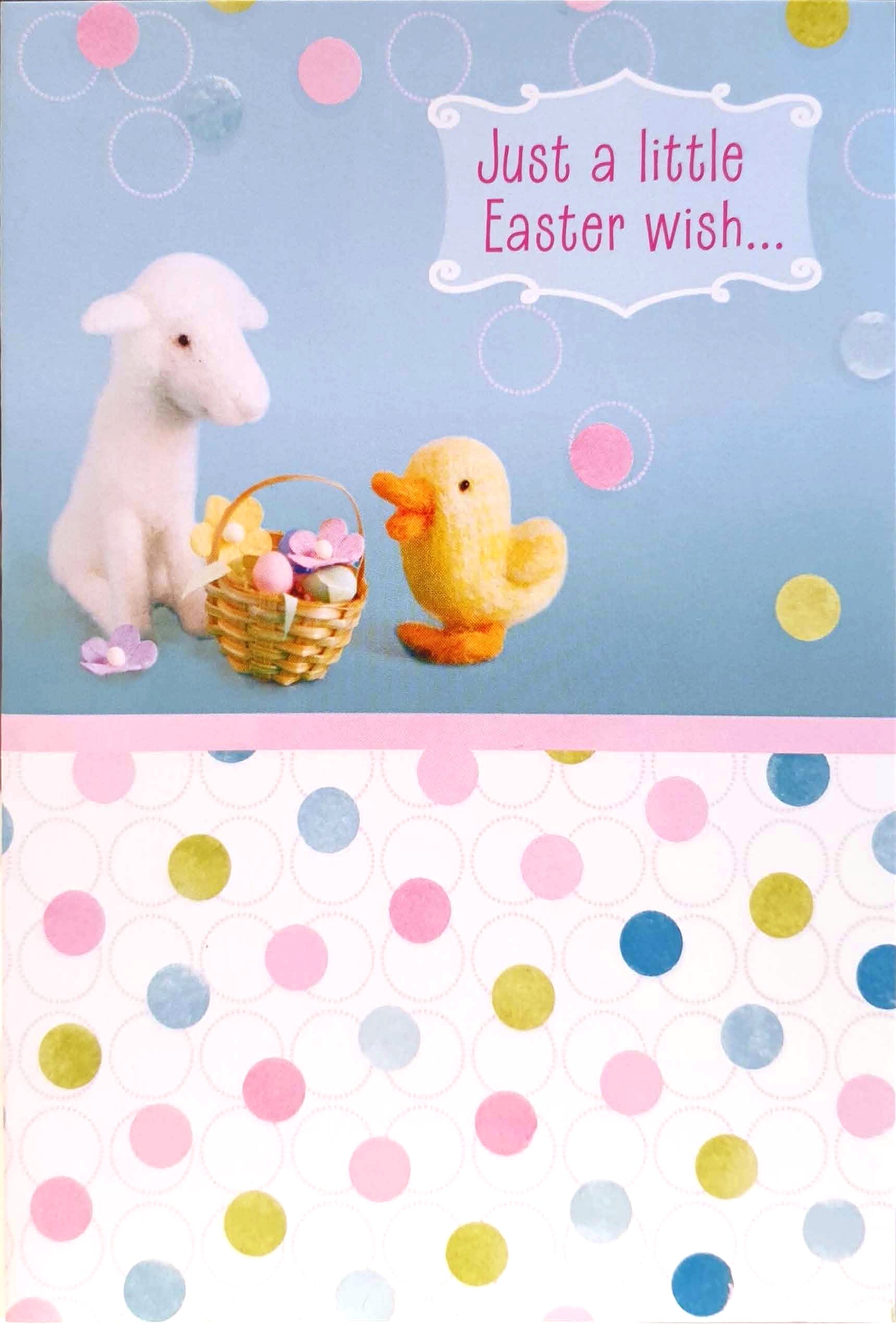 Just a little Easter wish...