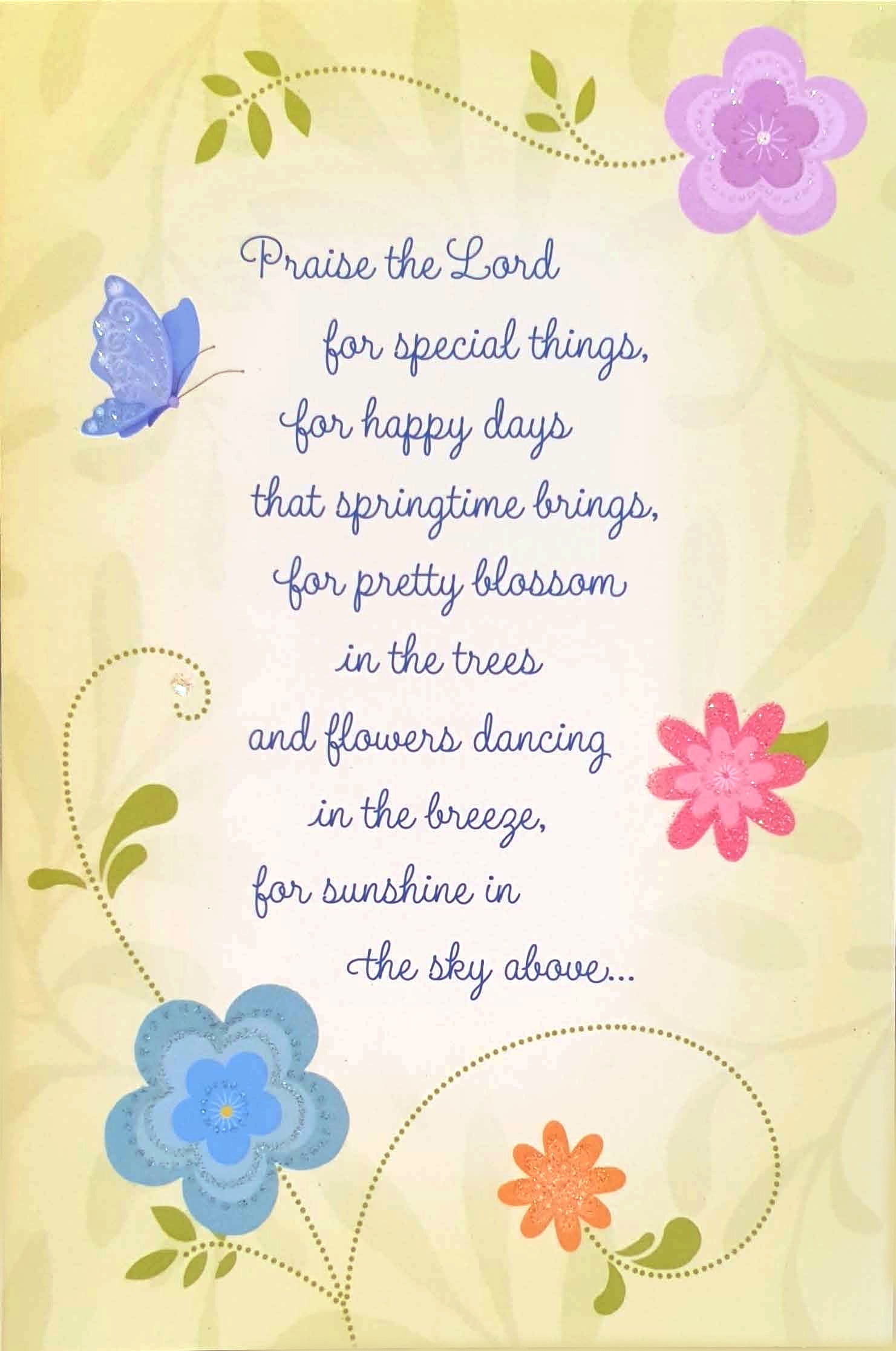 Religious Easter Card