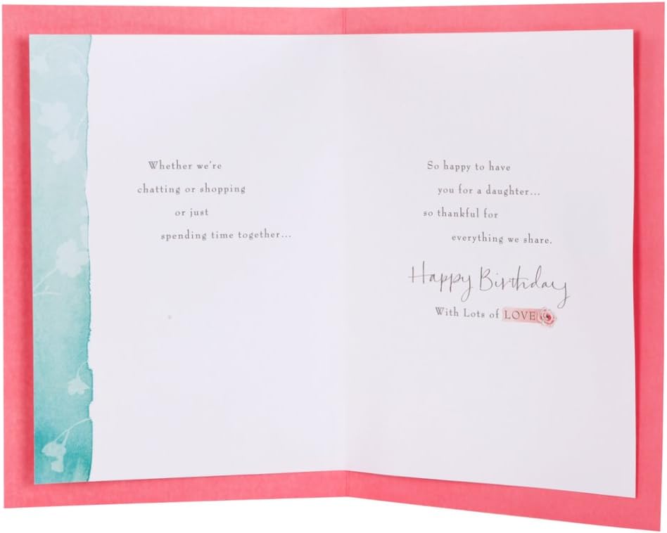 Daughter Birthday Card - Shose and Bag
