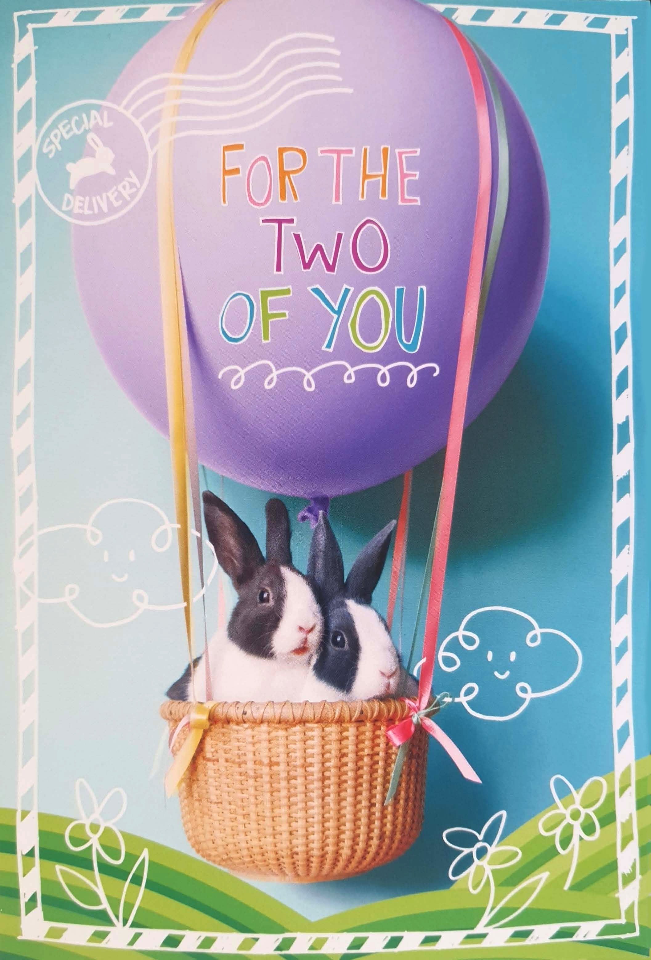 FOR THE TWO OF YOU Easter Card