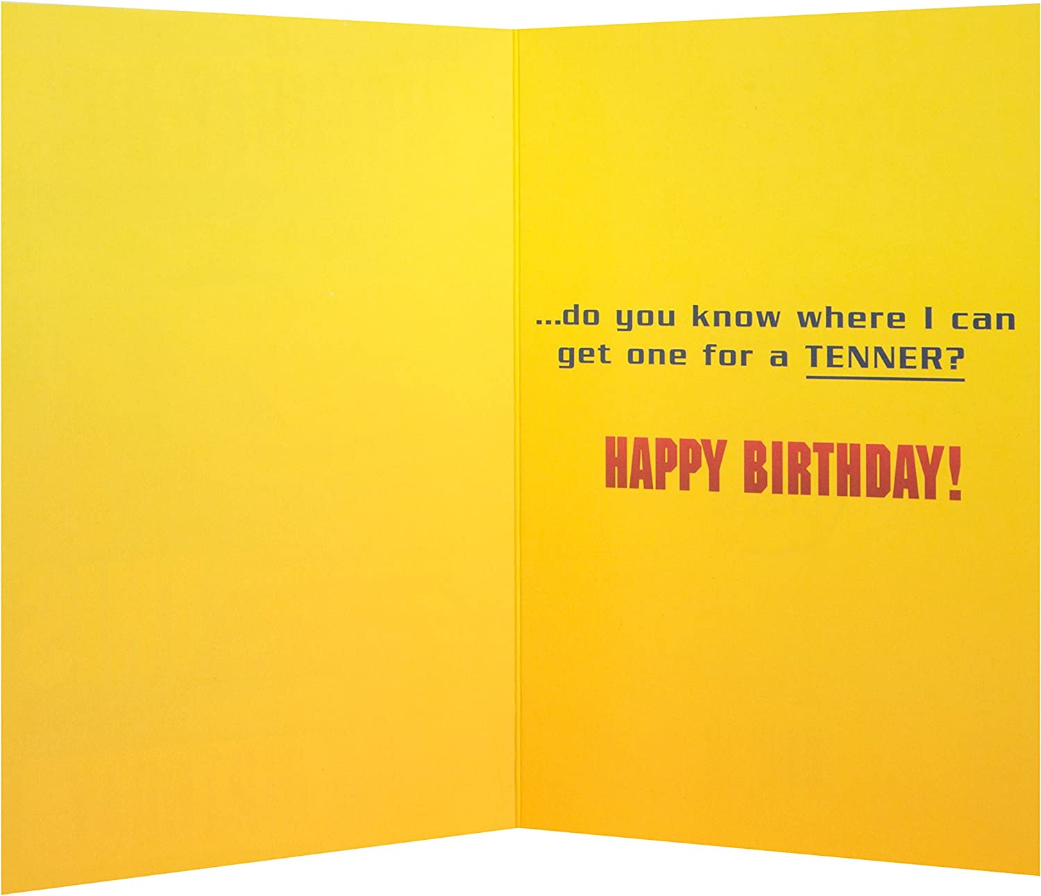 Humorous General Birthday Card - Supercar for a "Tenner"