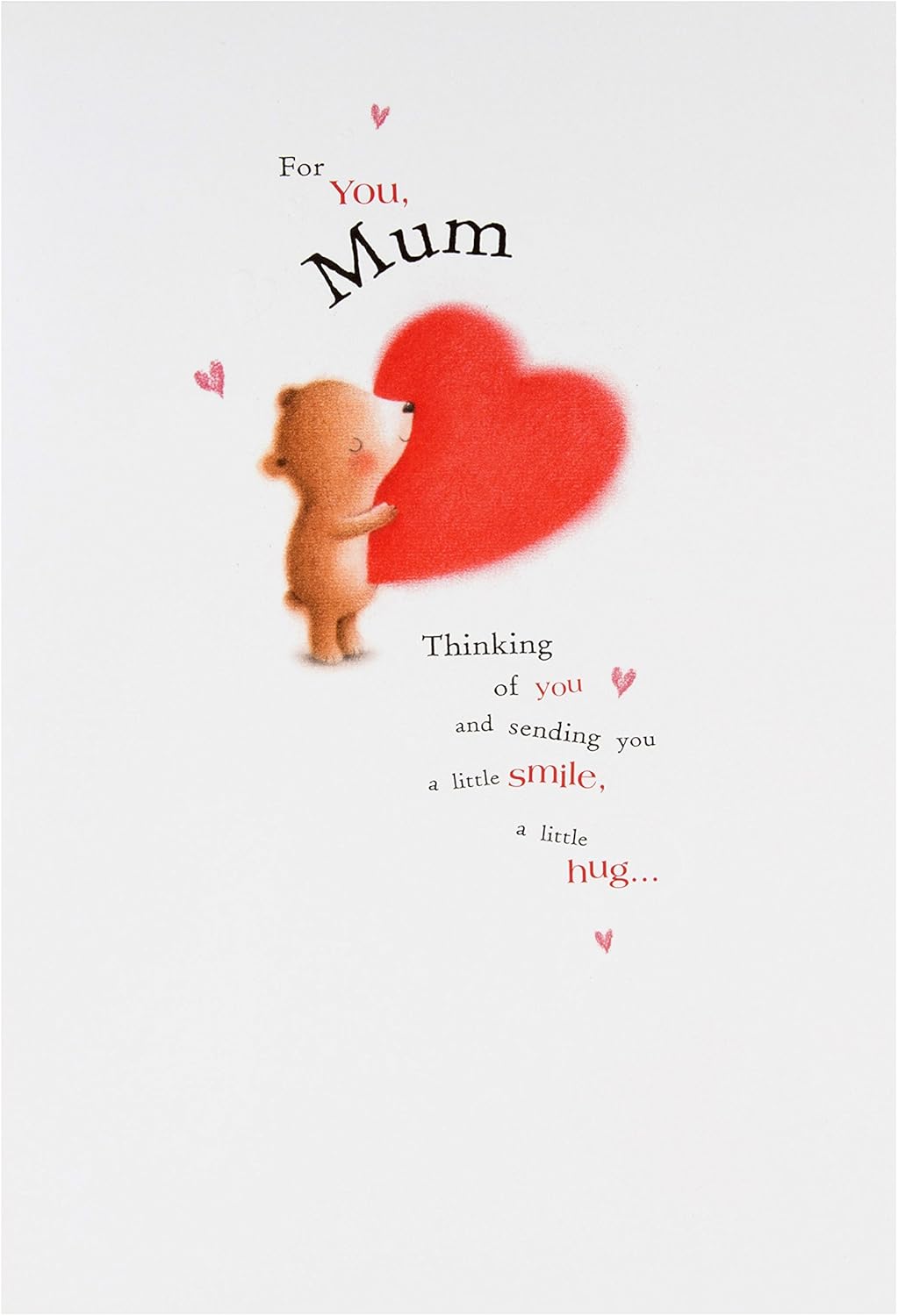 Hallmark Mother's Day Card for Mom "Sending A Smile" - Large