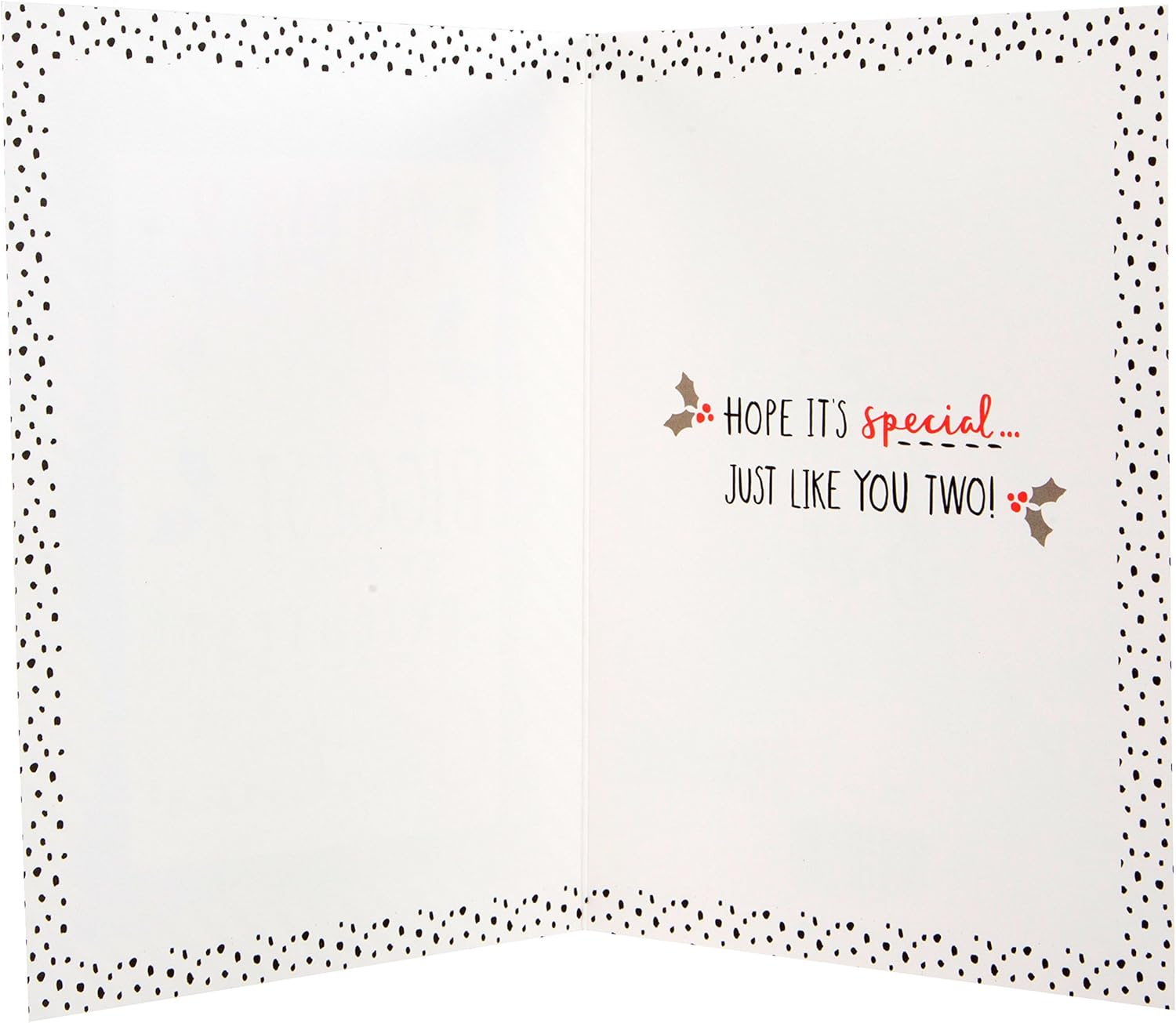 To Mum & Dad Christmas Card - Hallmark Biggest and Brightest'