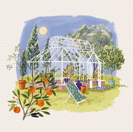 General Blank Card - The Orangery