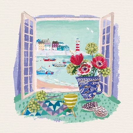 General Blank Card - View to The Sea