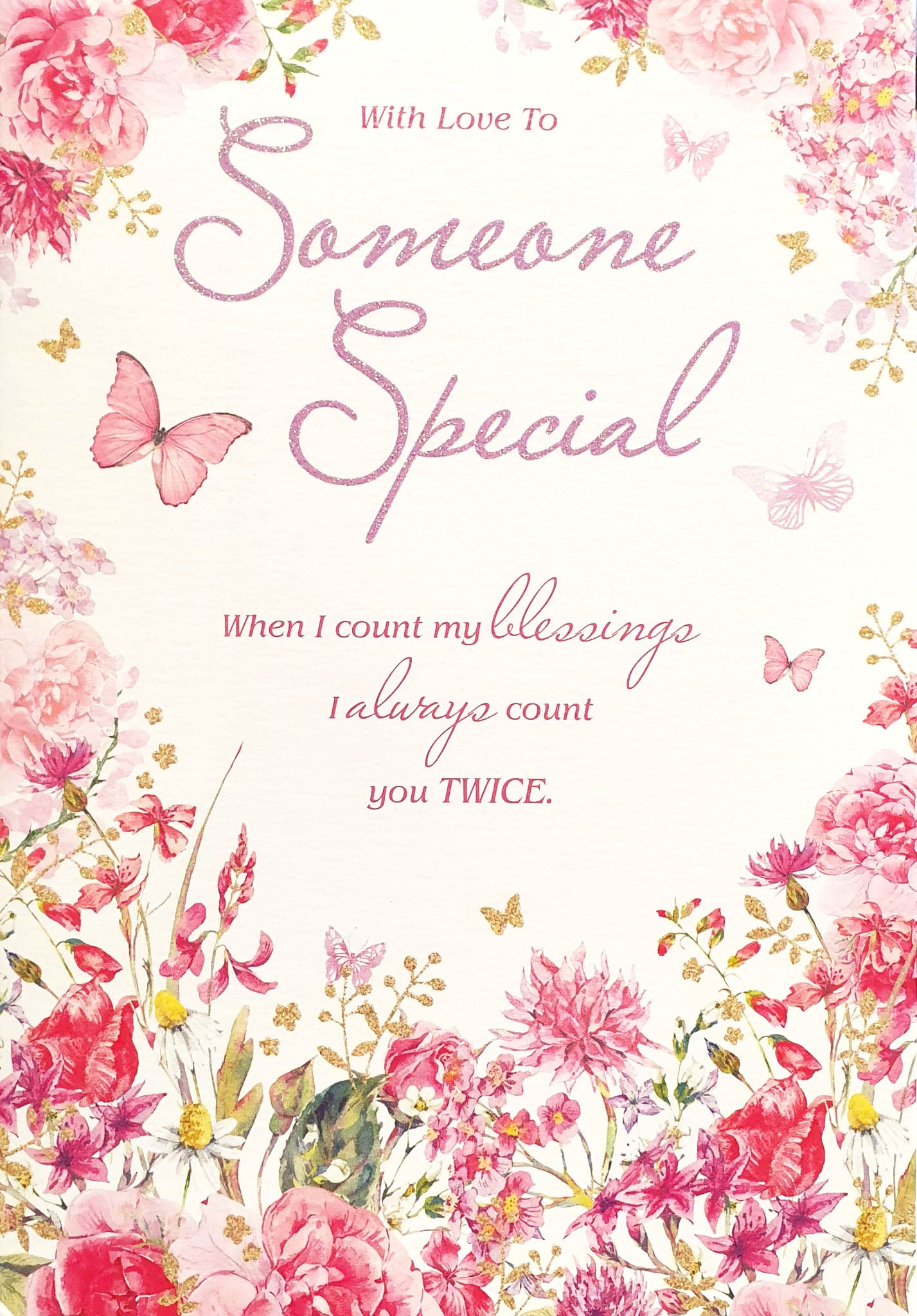 Love To Someone Special Birthday Card