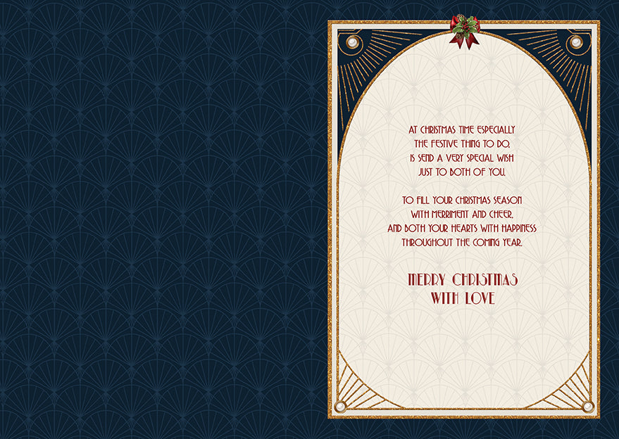 Special Christmas Wishes To Both Of You Christmas Card