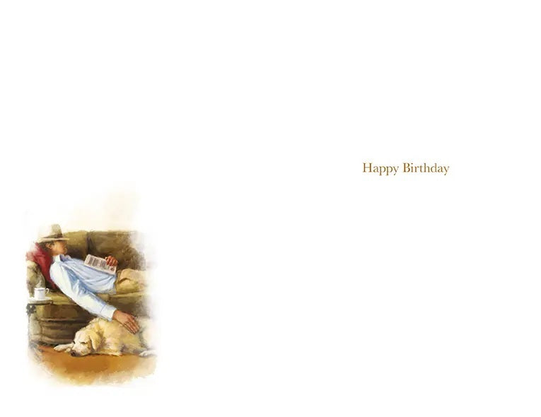 Birthday Card - Quiet Relaxation