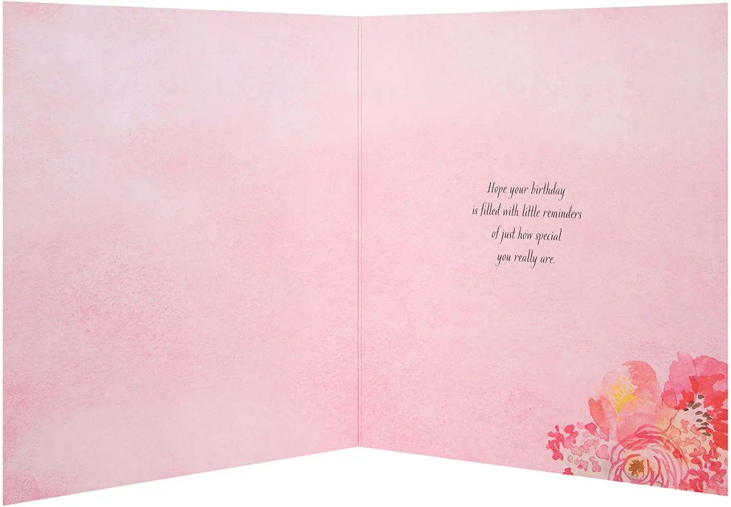 Sister Birthday Card - Elegant Pink Stilleto