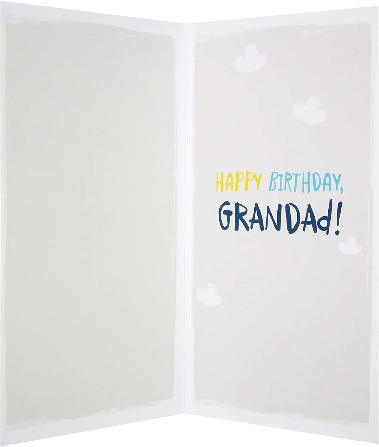 Grandad's Birthday Card - Gus Bear Full Of Wishes