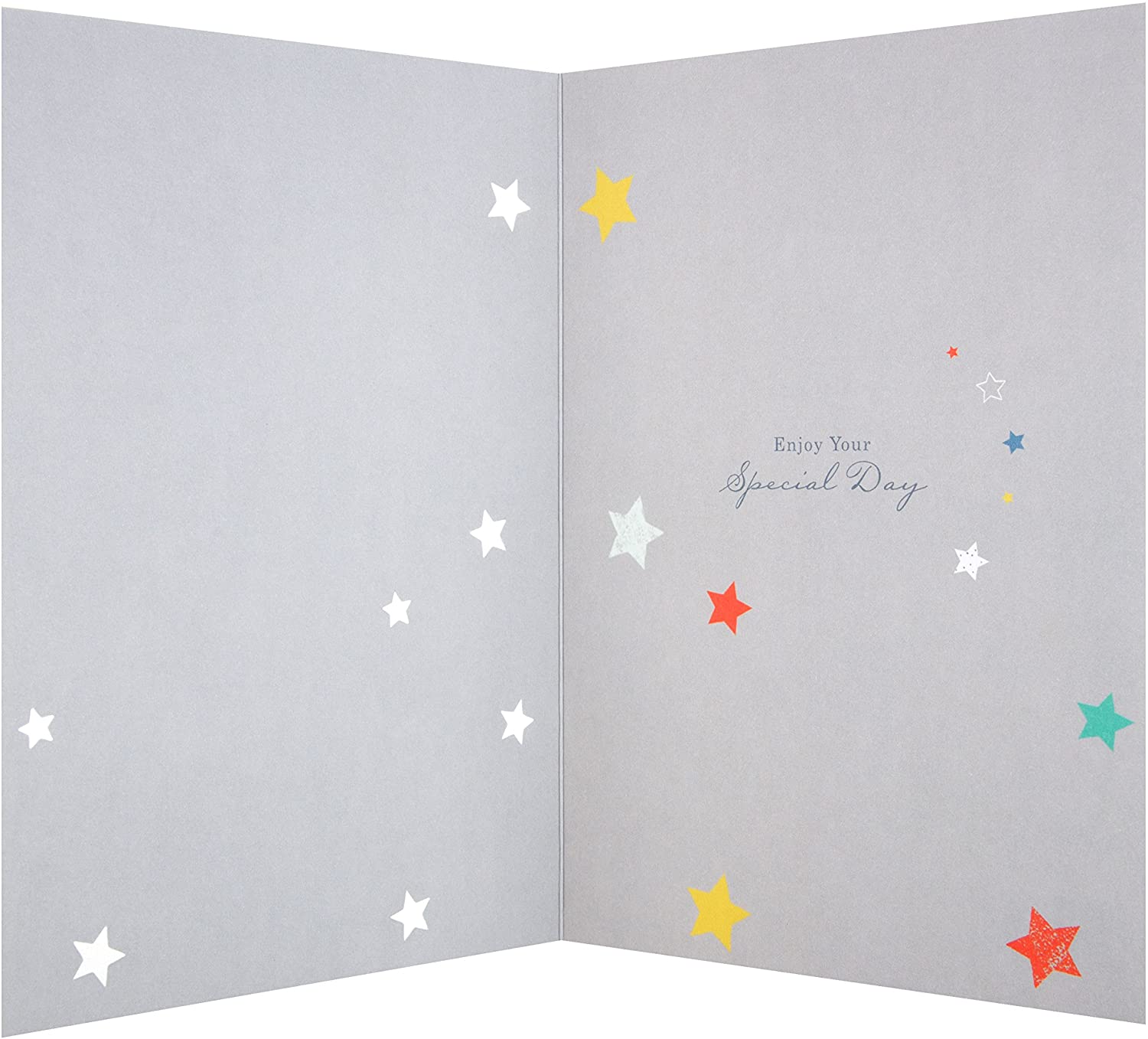 Son in law Birthday Card - Shooting Stars and Presents