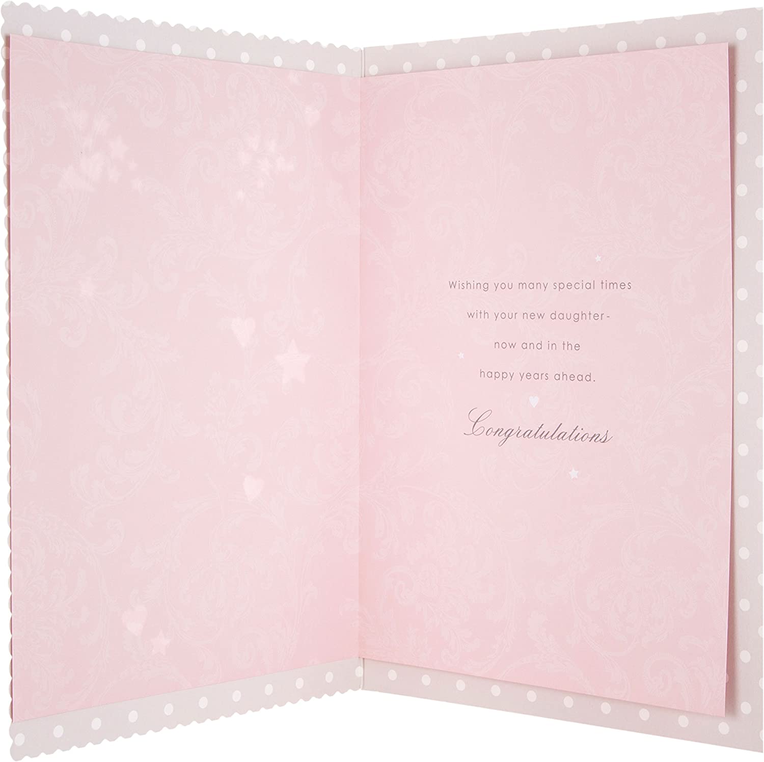 New Baby Girl Card - Welcome Little One