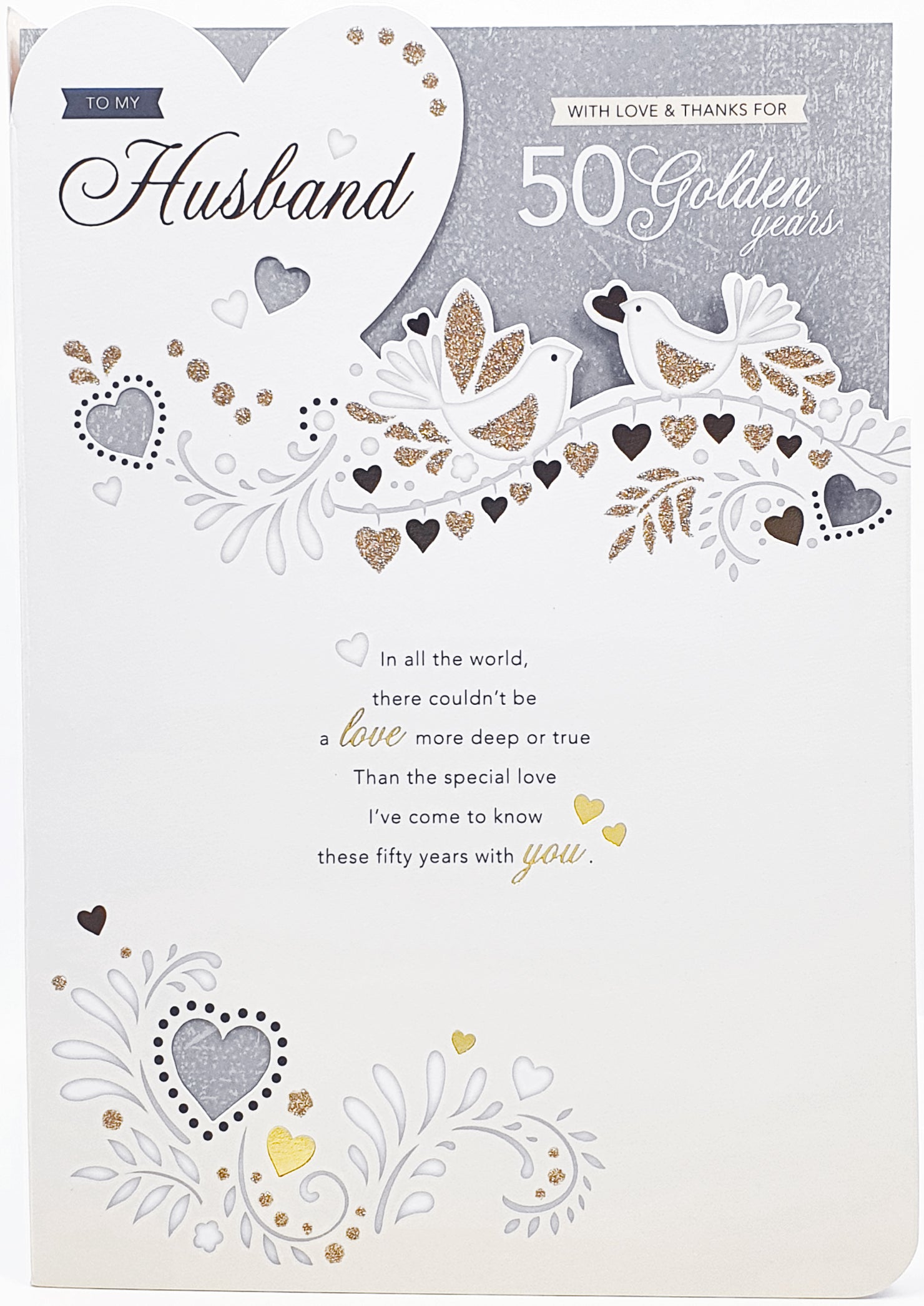 Husband 50th Anniversary Card