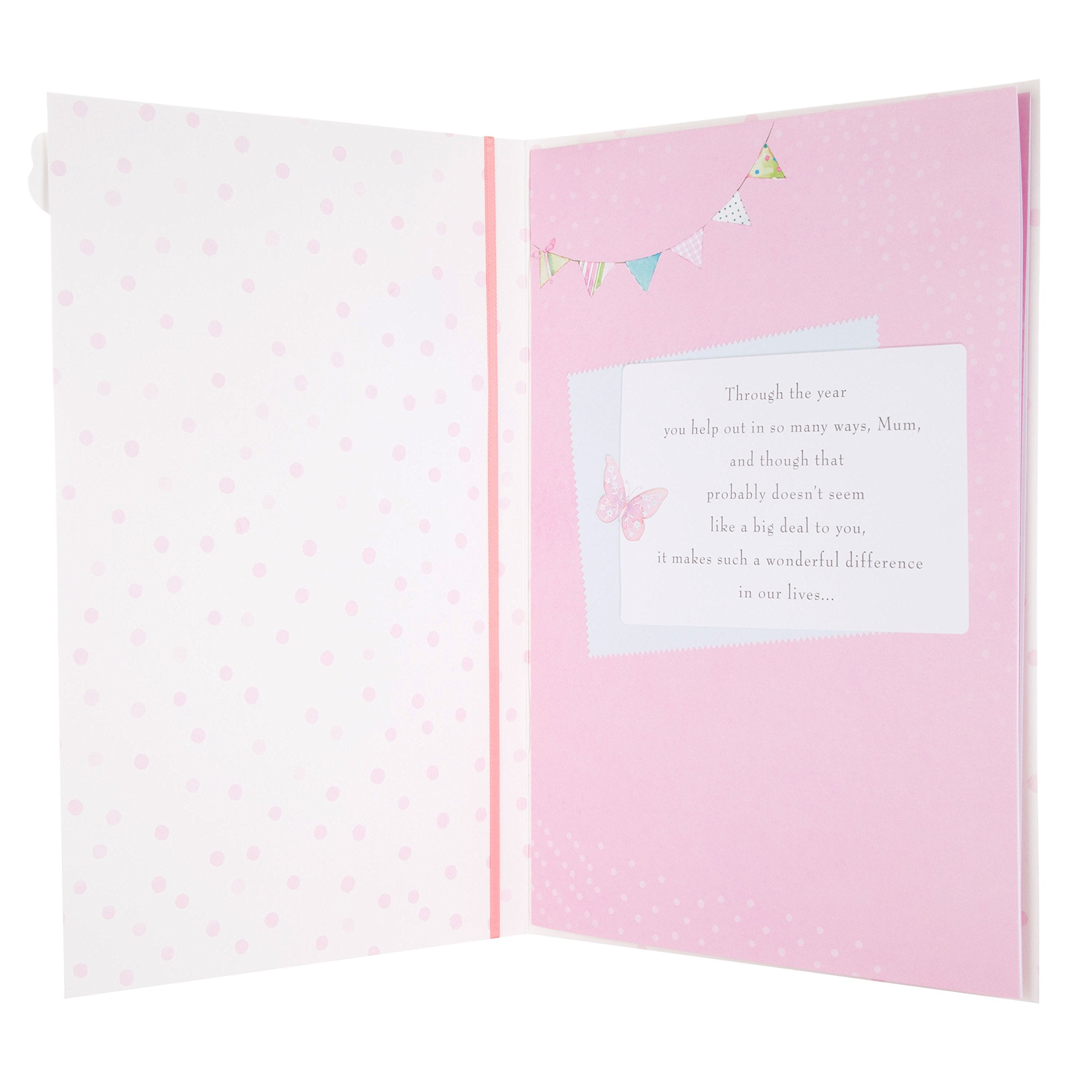 Hallmark Mum Mother's Day Card "from Both of Us" - Large