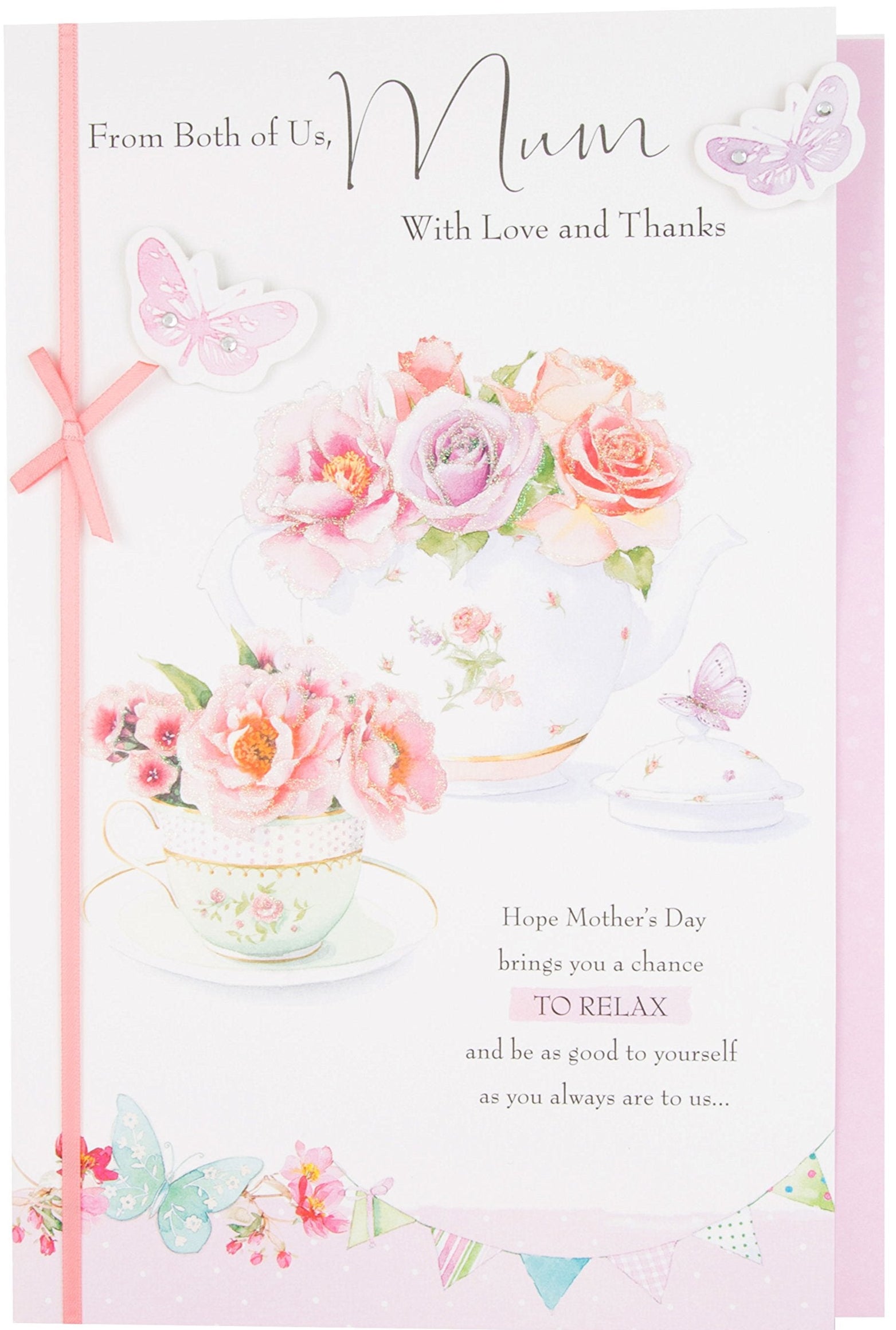 Hallmark Mum Mother's Day Card "from Both of Us" - Large
