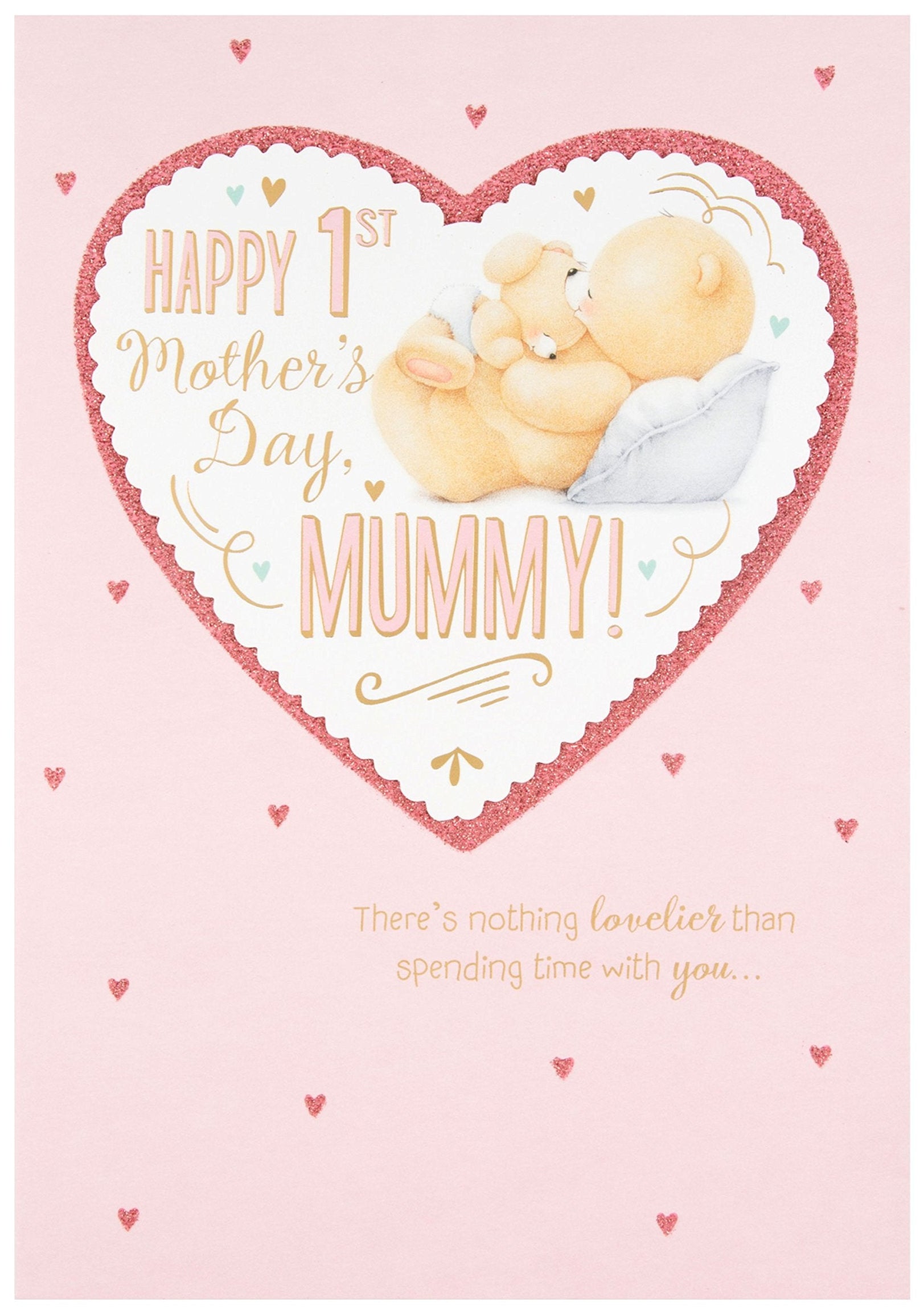 Hallmark Forever Friends 1st Mother's Day Card "Mummy"