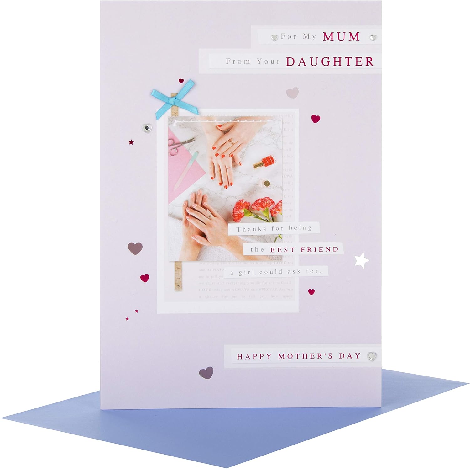 Hallmark Mum Mother's Day Card 'From Your Daughter' - Large