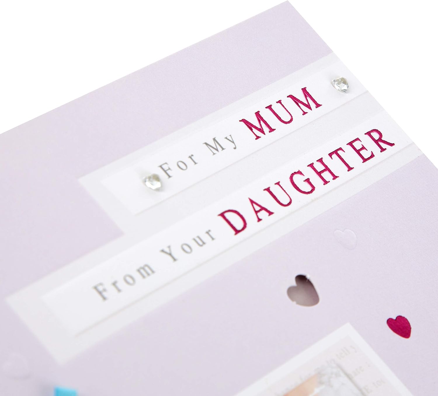 Hallmark Mum Mother's Day Card 'From Your Daughter' - Large