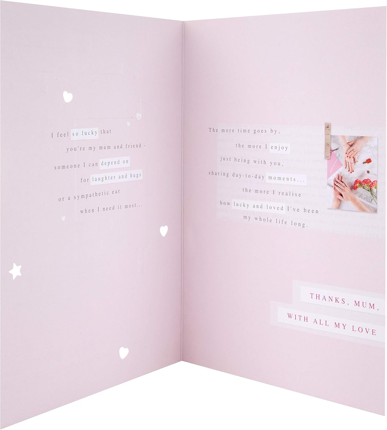 Hallmark Mum Mother's Day Card 'From Your Daughter' - Large