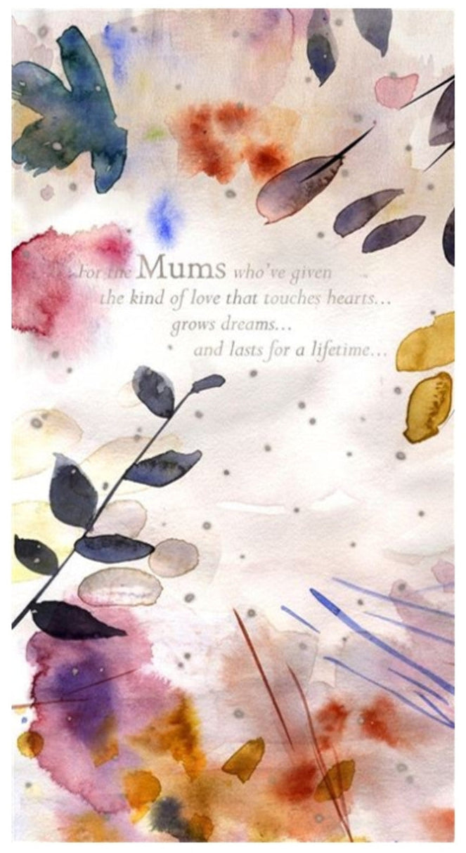 Mum Paper Rain Multi Colour Mother's Day Card