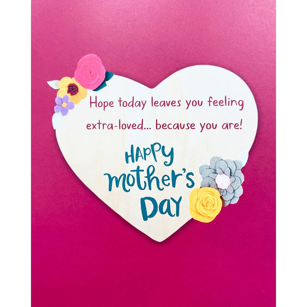 Hallmark Happy Mother's Day Card - Special Embossed Pink Foil