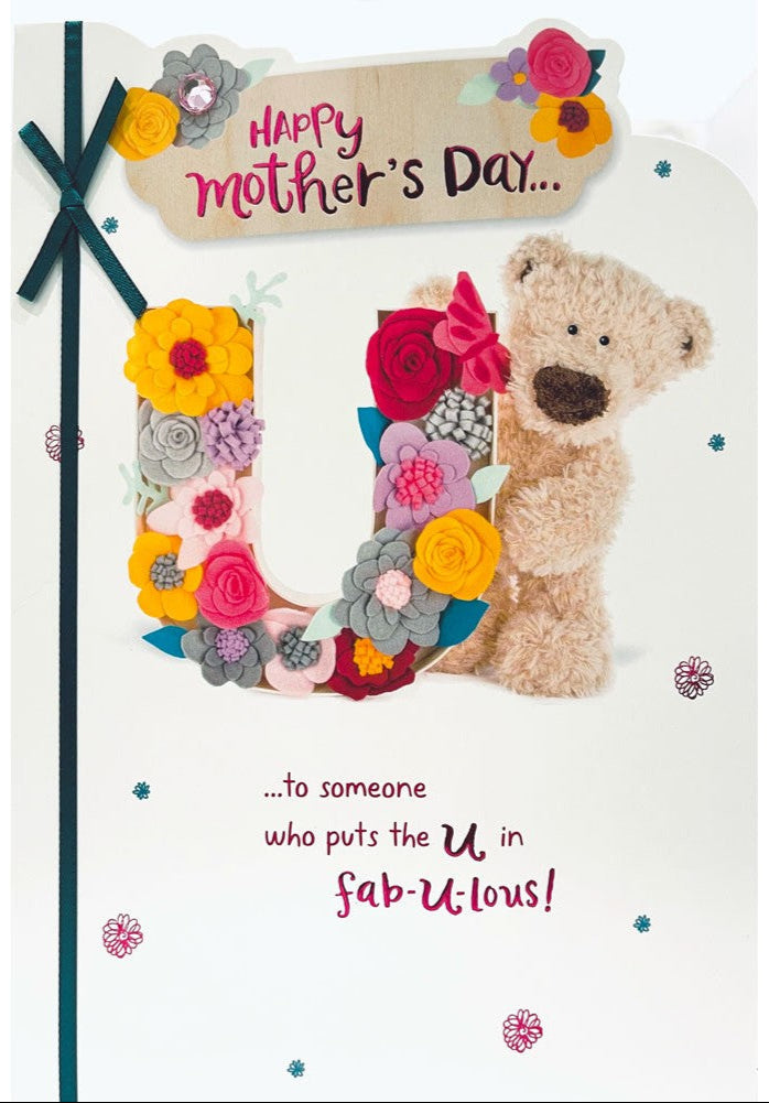 Hallmark Happy Mother's Day Card - Special Embossed Pink Foil