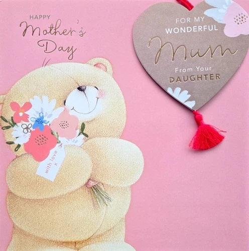 Mum From Daughter Mother's day Card Detachable Keepsake Hallmark