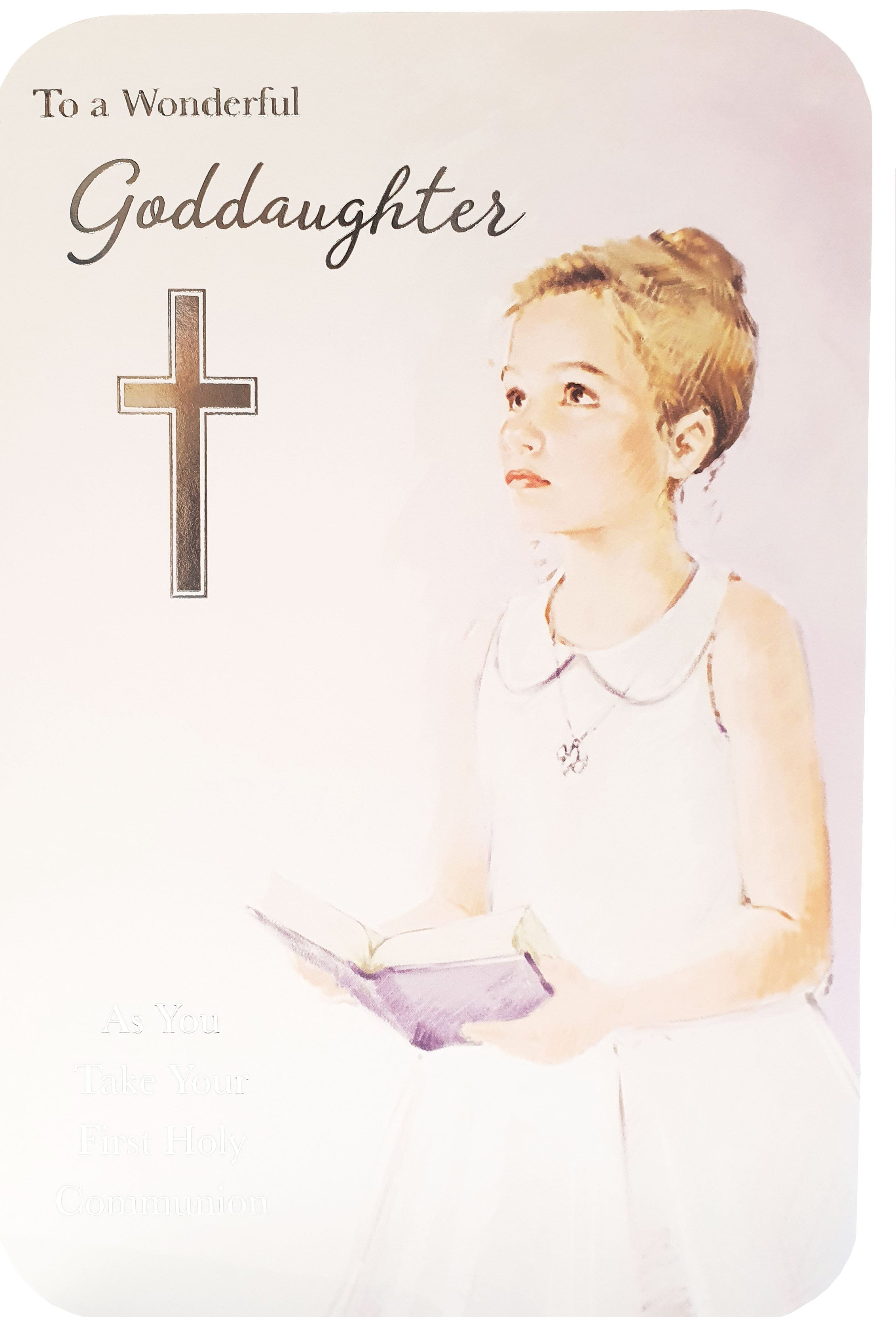 Goddaughter First Holy Communion Card
