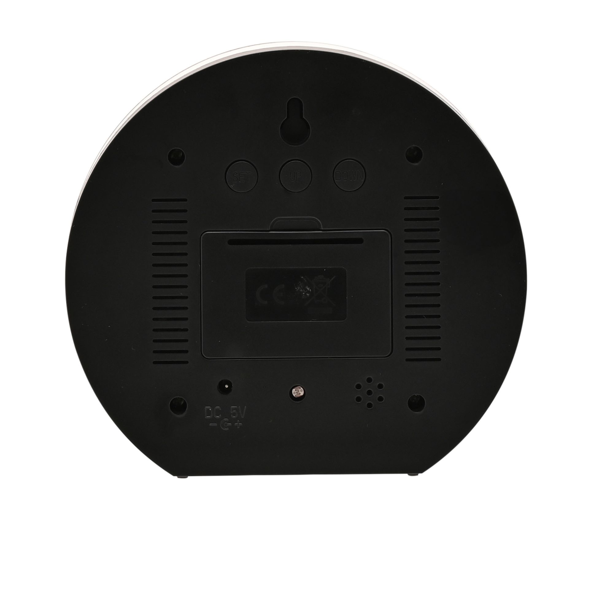 Hometime LCD Flip Mirrored Alarm Clock with Light