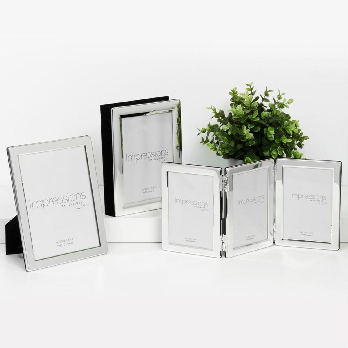 Silverplated Photo Frame Curved Edge - 8" x 10"