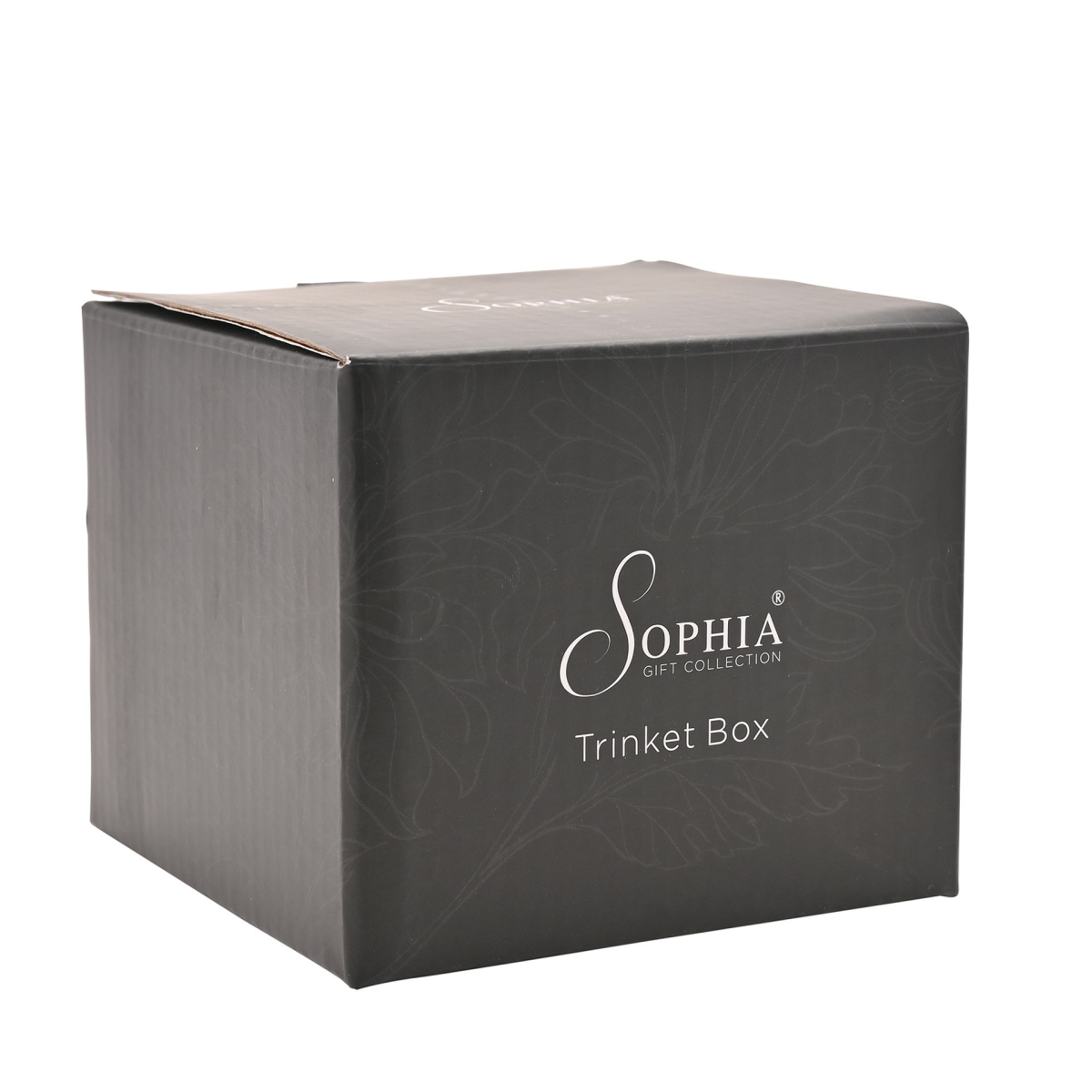 Sophia Pink & Blue Butterfly Trinket Box