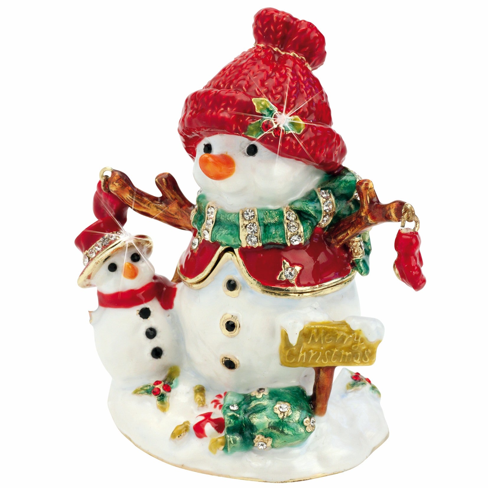 Craycombe Trinkets Snowman and Baby