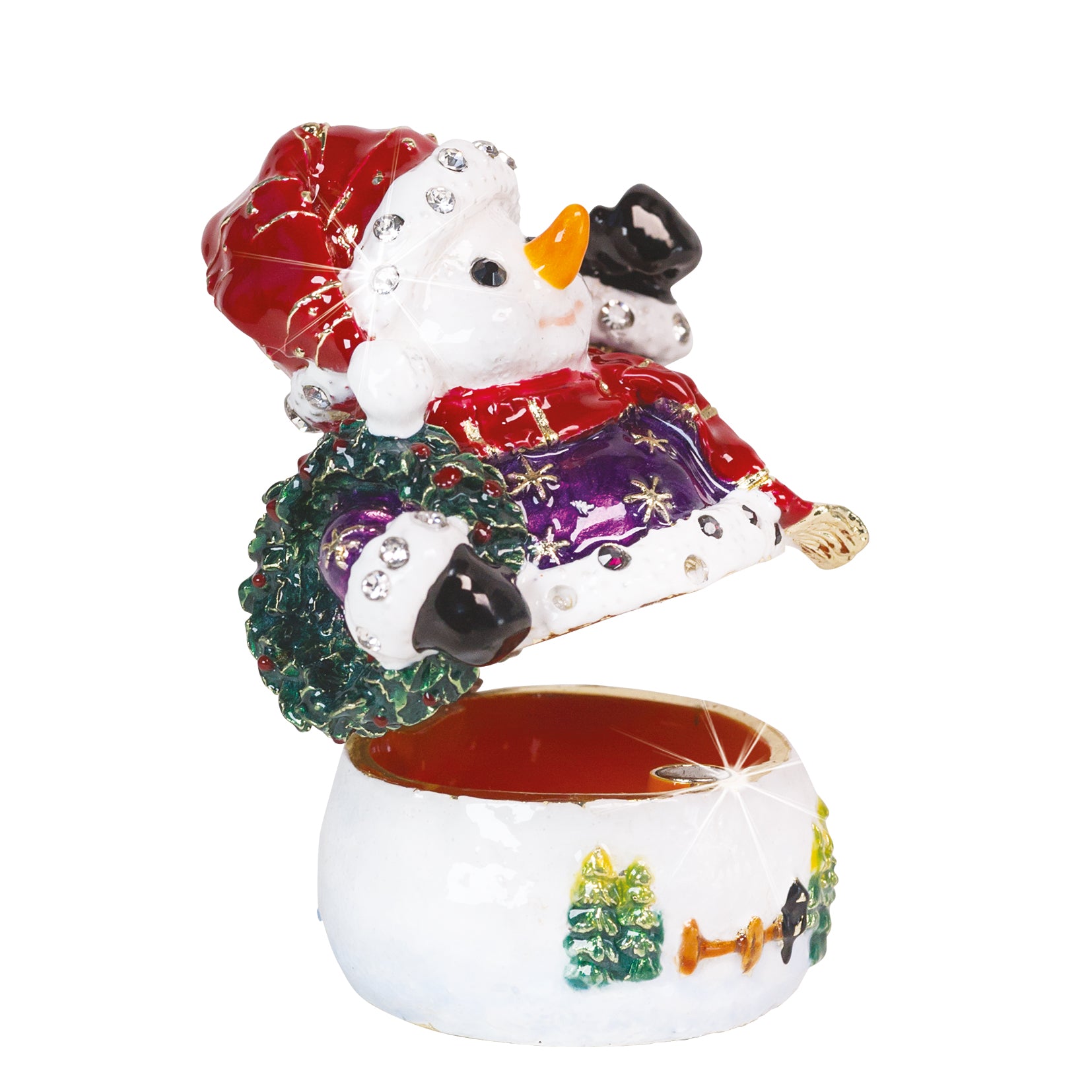 Craycombe Trinkets Snowman and Scarf