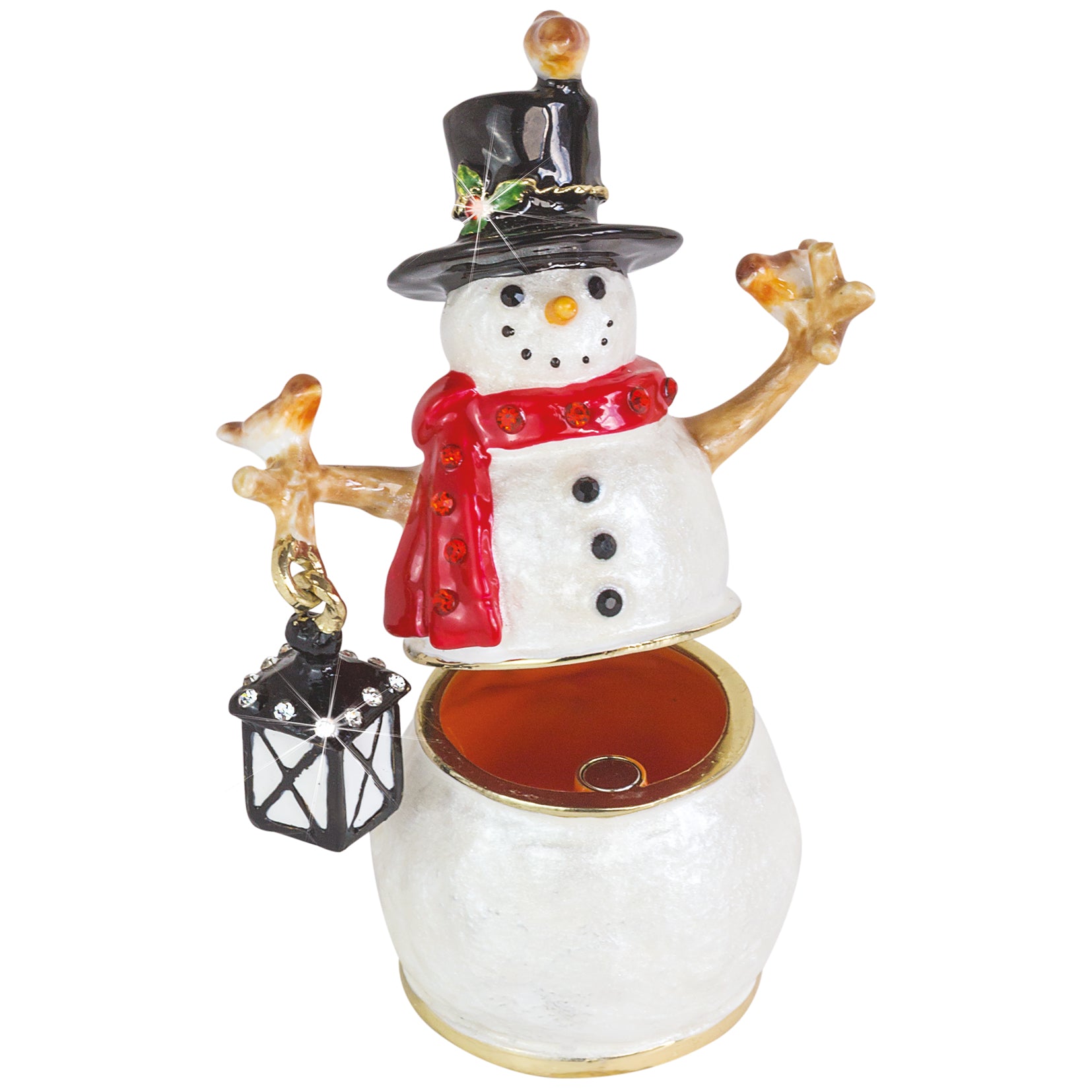 Craycombe Trinkets Snowman and Robins
