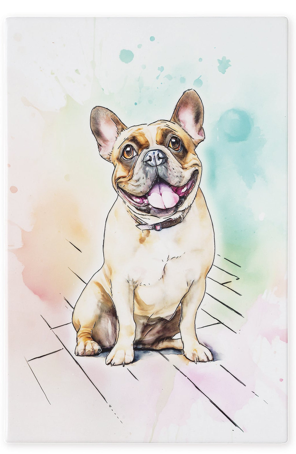 Art of Arora French Bulldog – Ceramistone Tile
