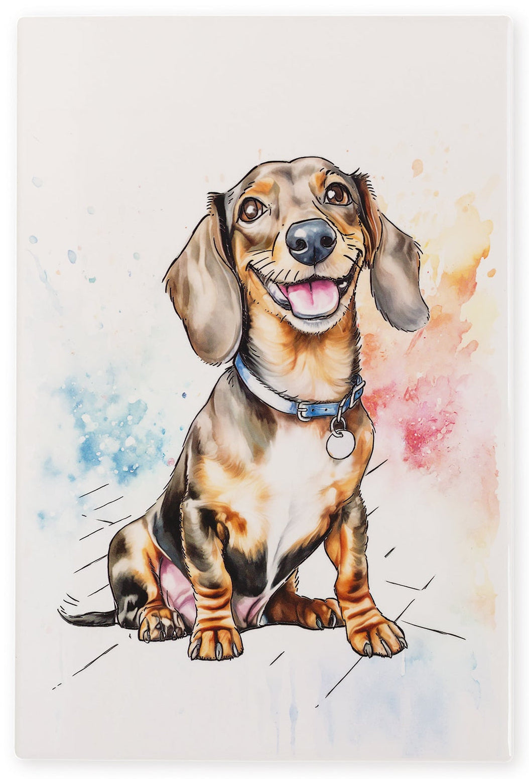 Art of Arora Dachshund – Ceramistone Tile