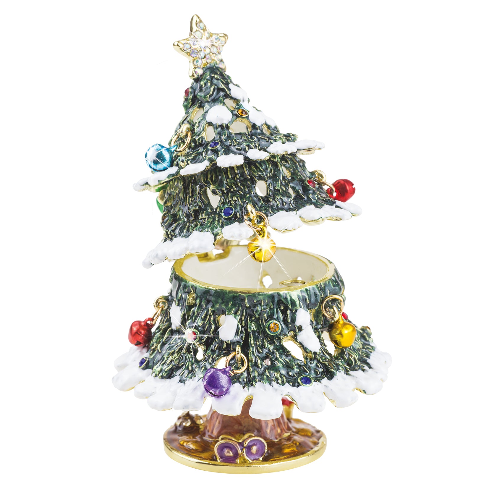 Craycombe Trinkets Christmas Tree with Snow