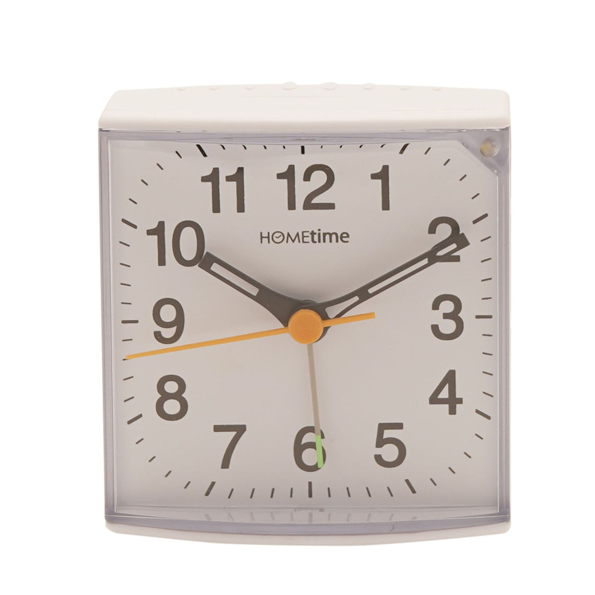 Hometime Alarm Clock Light, Snooze, Silent Sweep - White