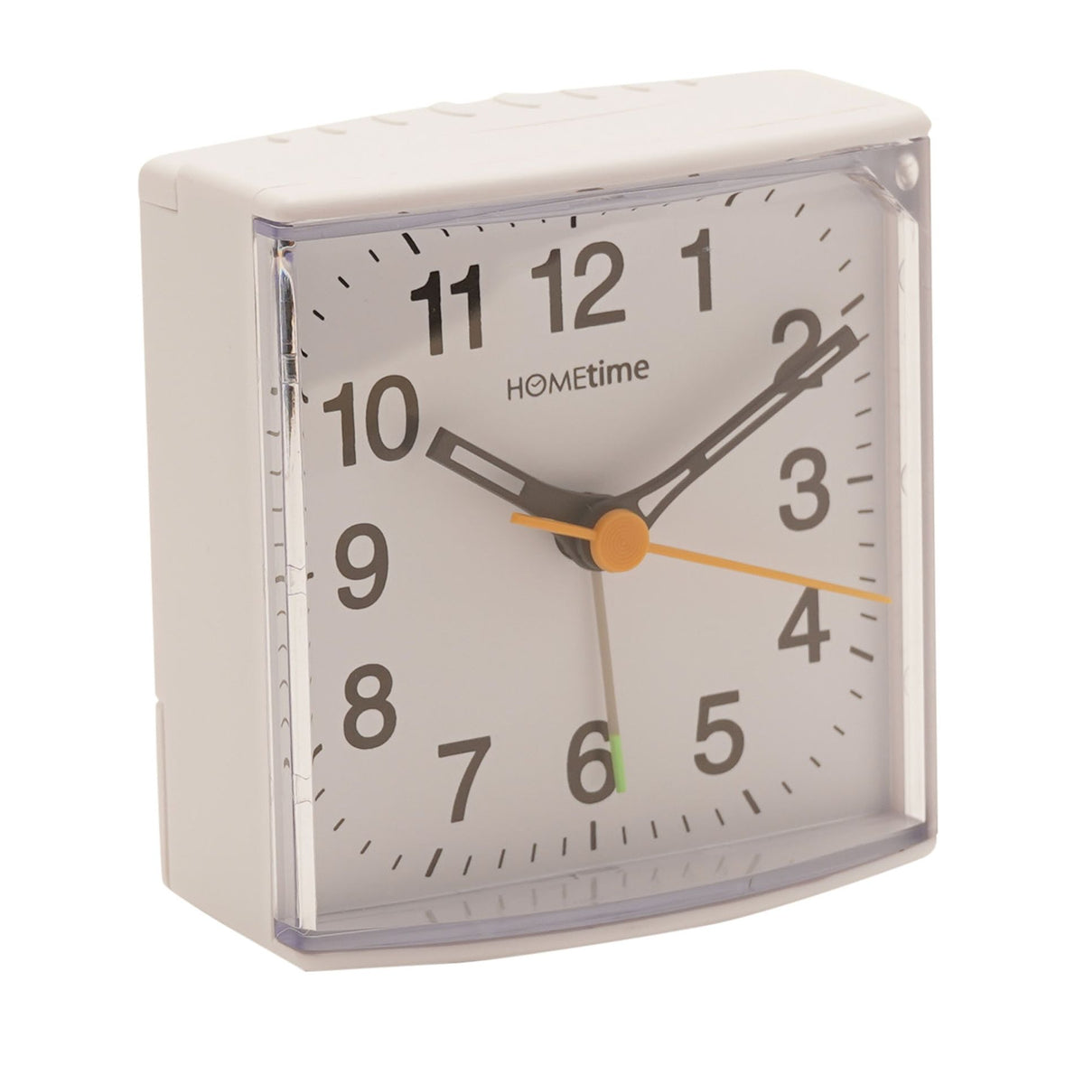 Hometime Alarm Clock Light, Snooze, Silent Sweep - White