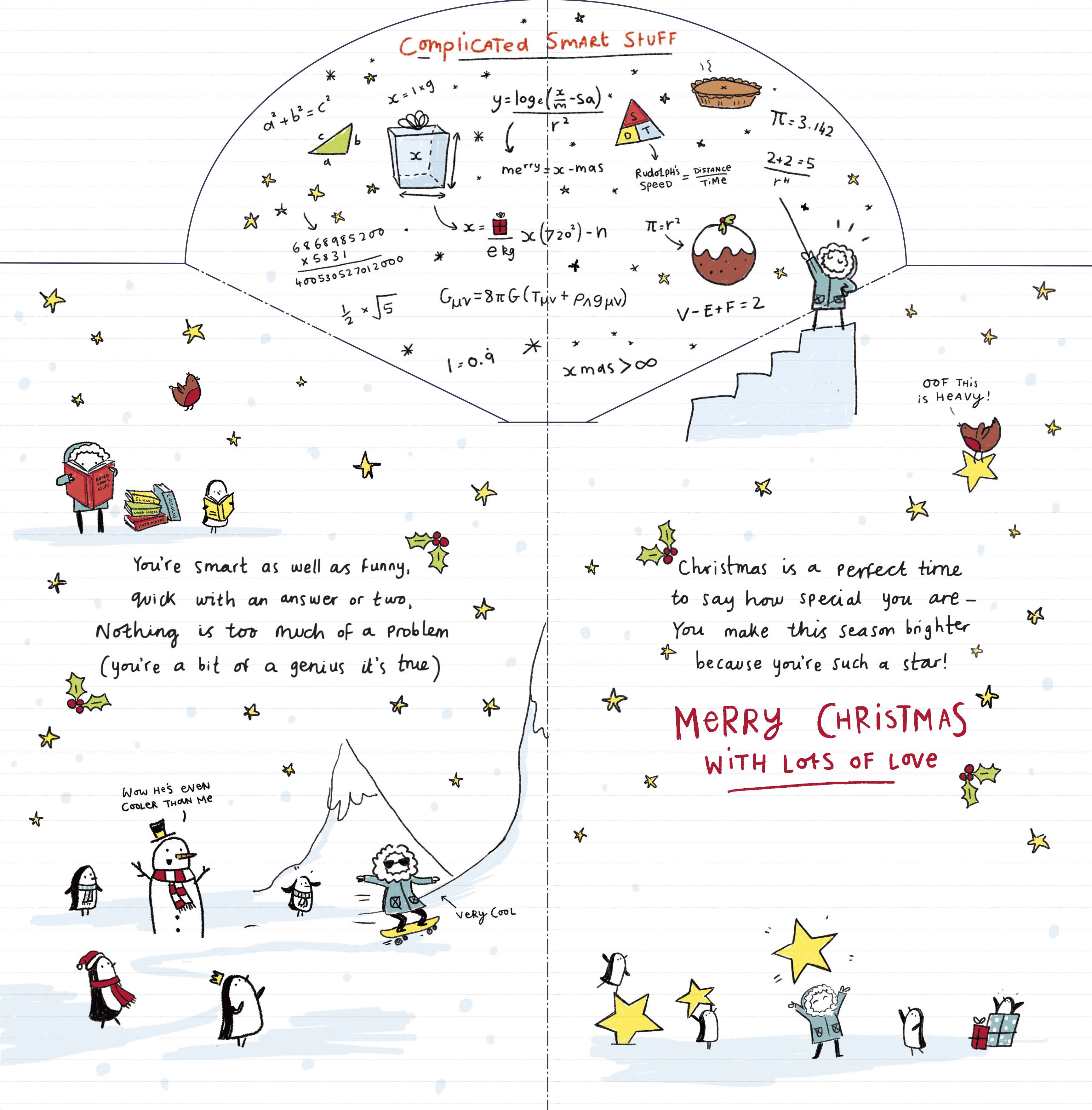 Son Christmas Card - Oodles - Brilliant Son