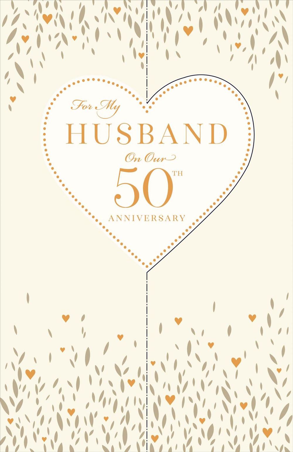 Husband 50th Anniversary Card