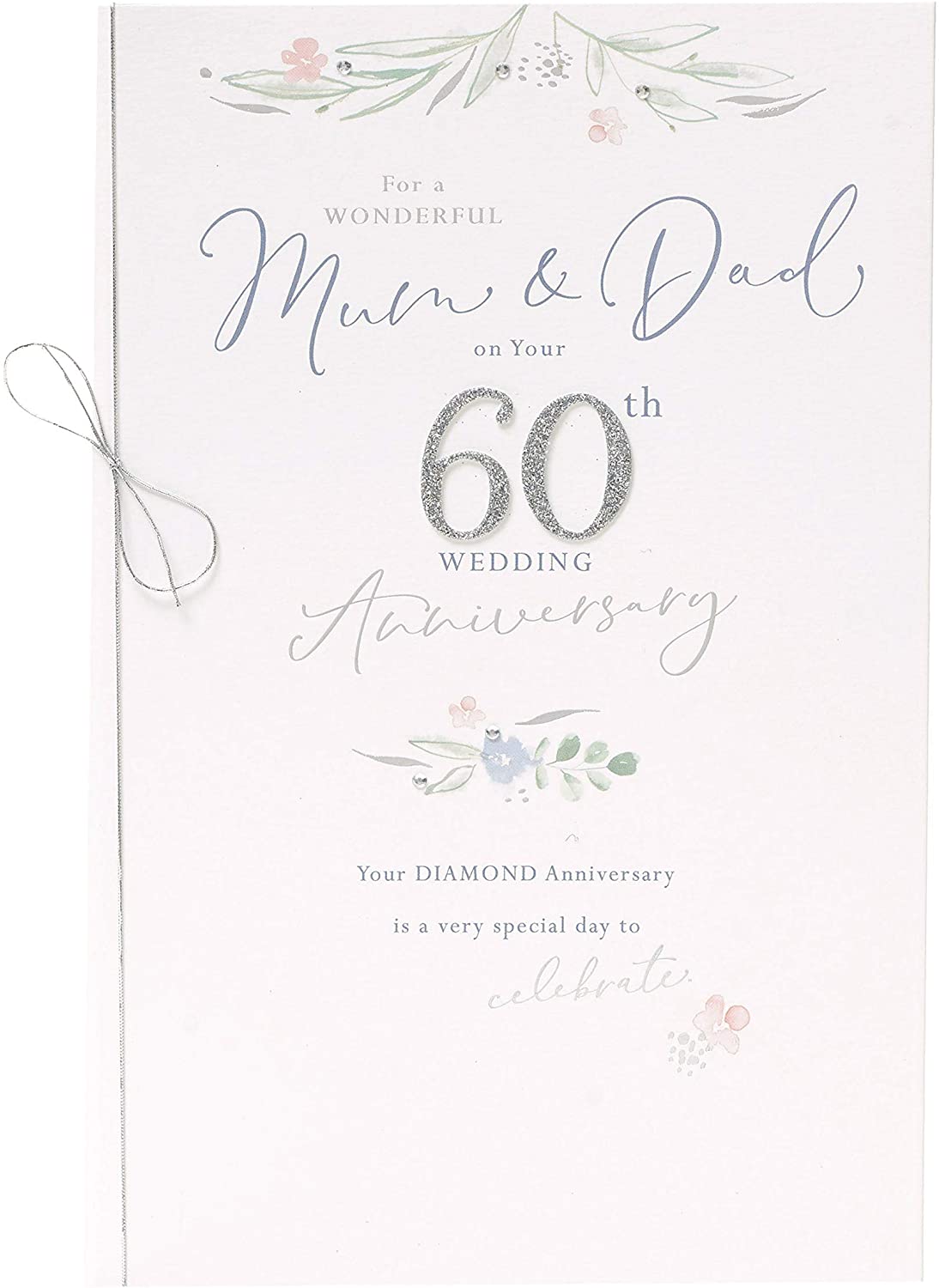 Mum and Dad 60th Wedding Anniversary Card