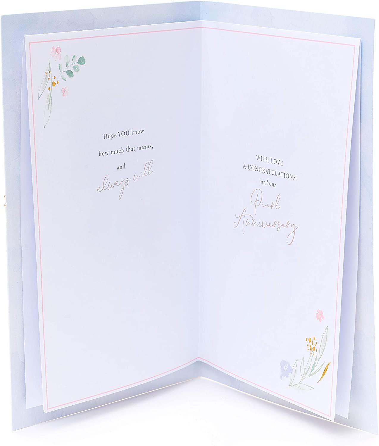 Mum and Dad 30th Wedding Anniversary Card - Celebrating Your Enduring Love and Parental Grace