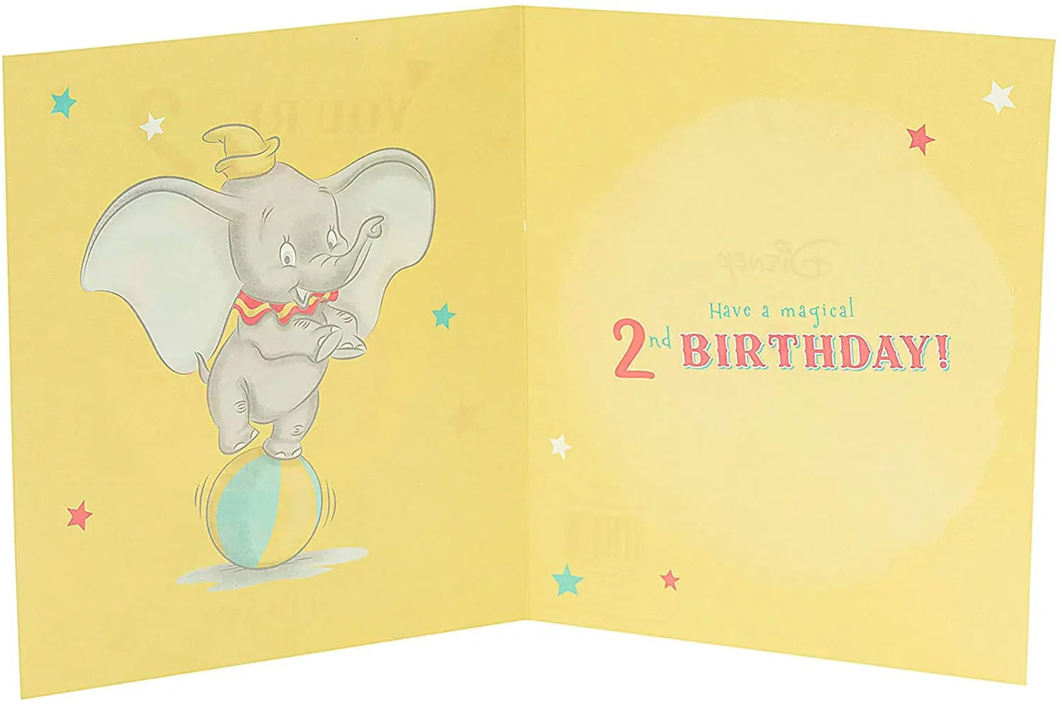 2nd Birthday Card - Dumbo and Timothy