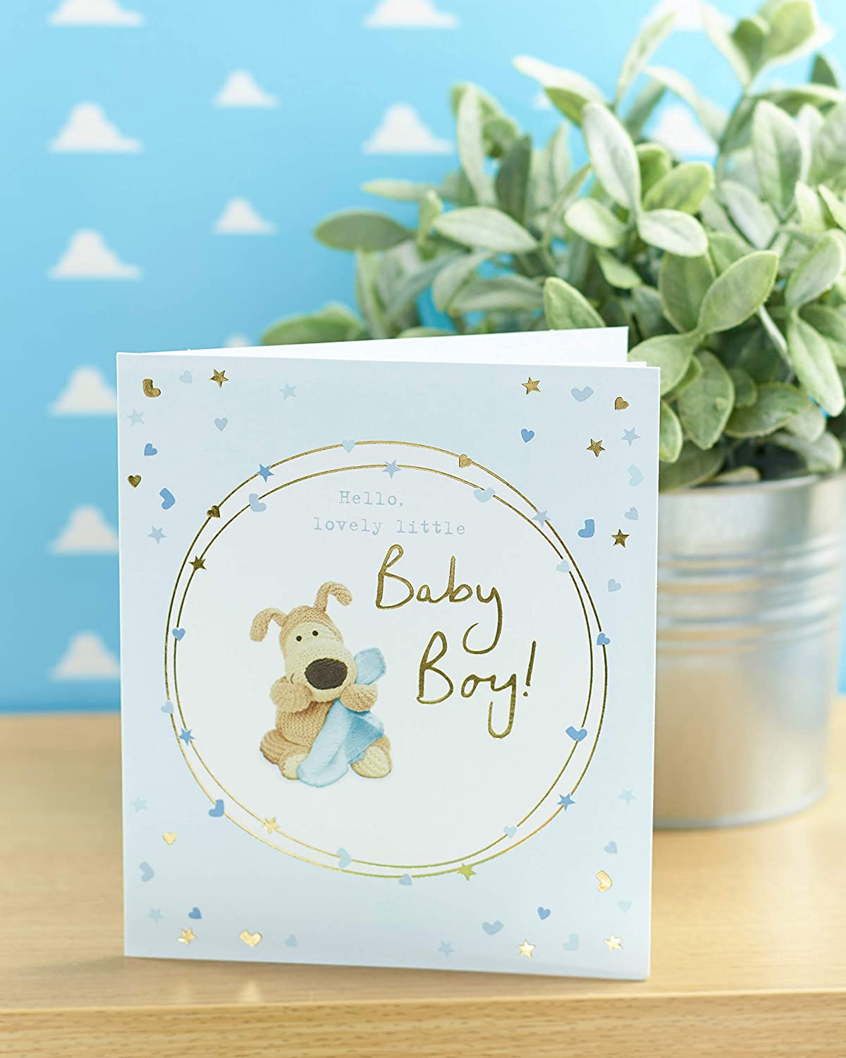 New Baby Boy Card - Baby Boy Boofles