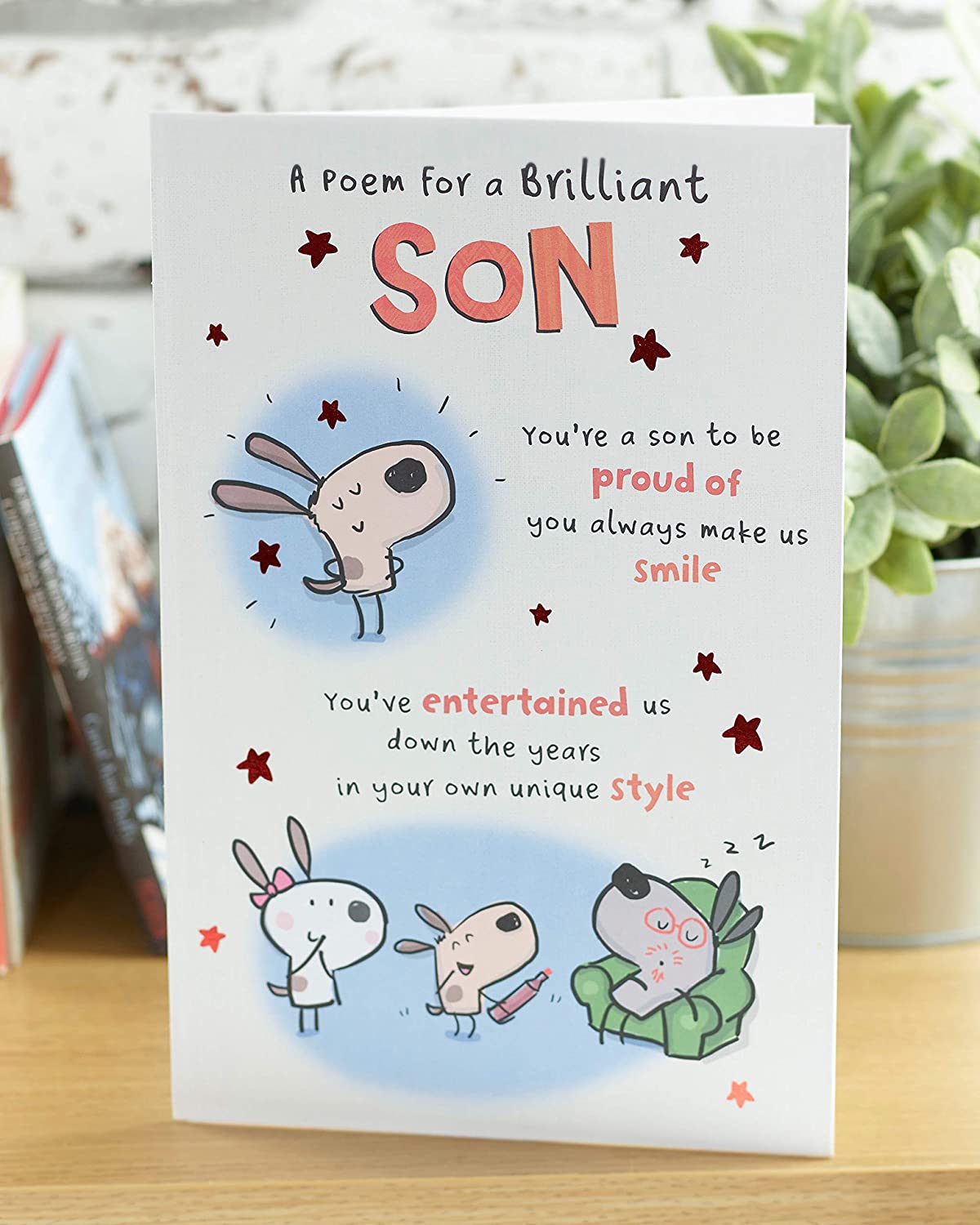 Son Birthday Card - A Son To Be Proud Of