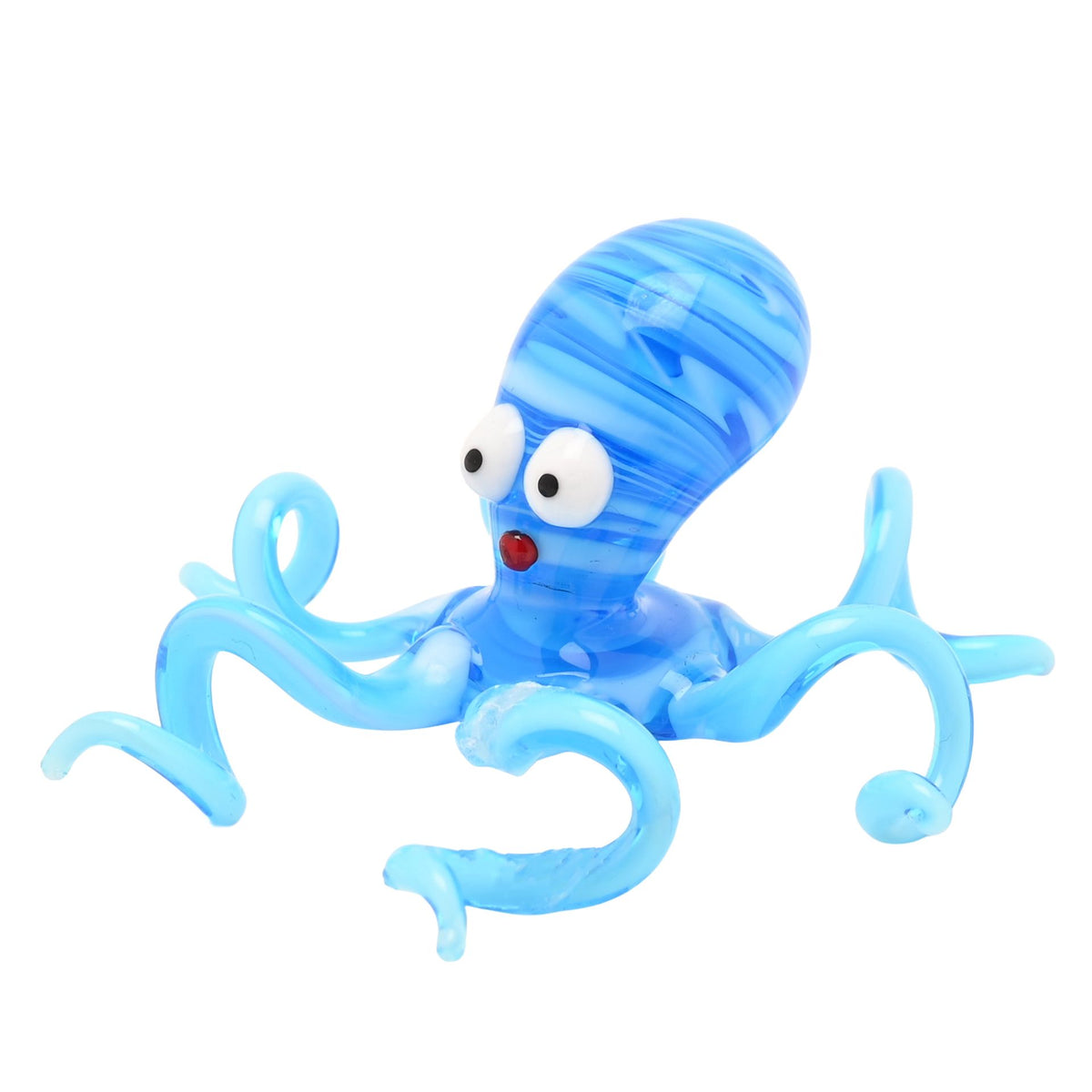 Objets D'art Miniature Glass Figurine - Octopus