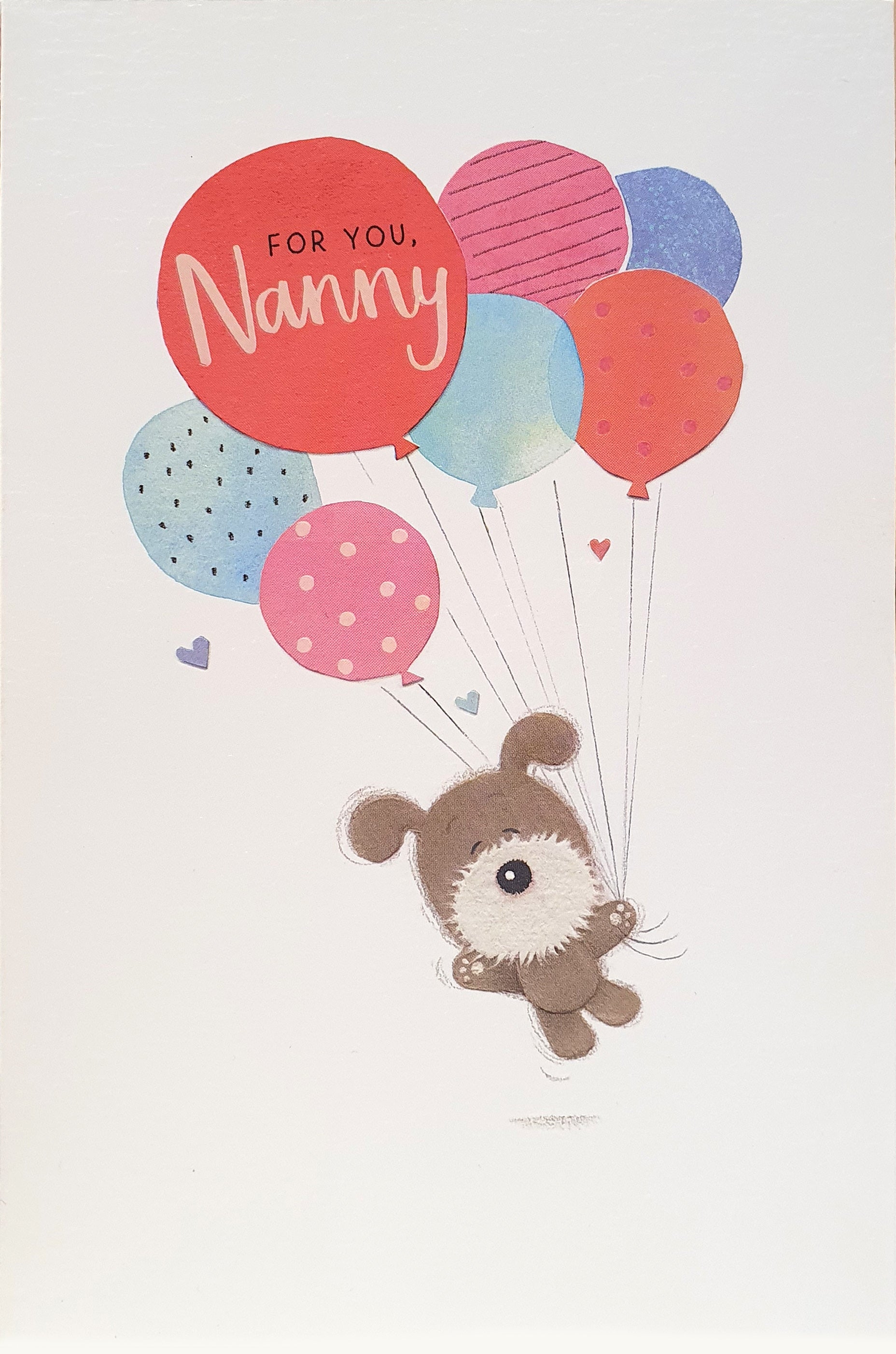 Nanny Birthday Card - Lts of Woof
